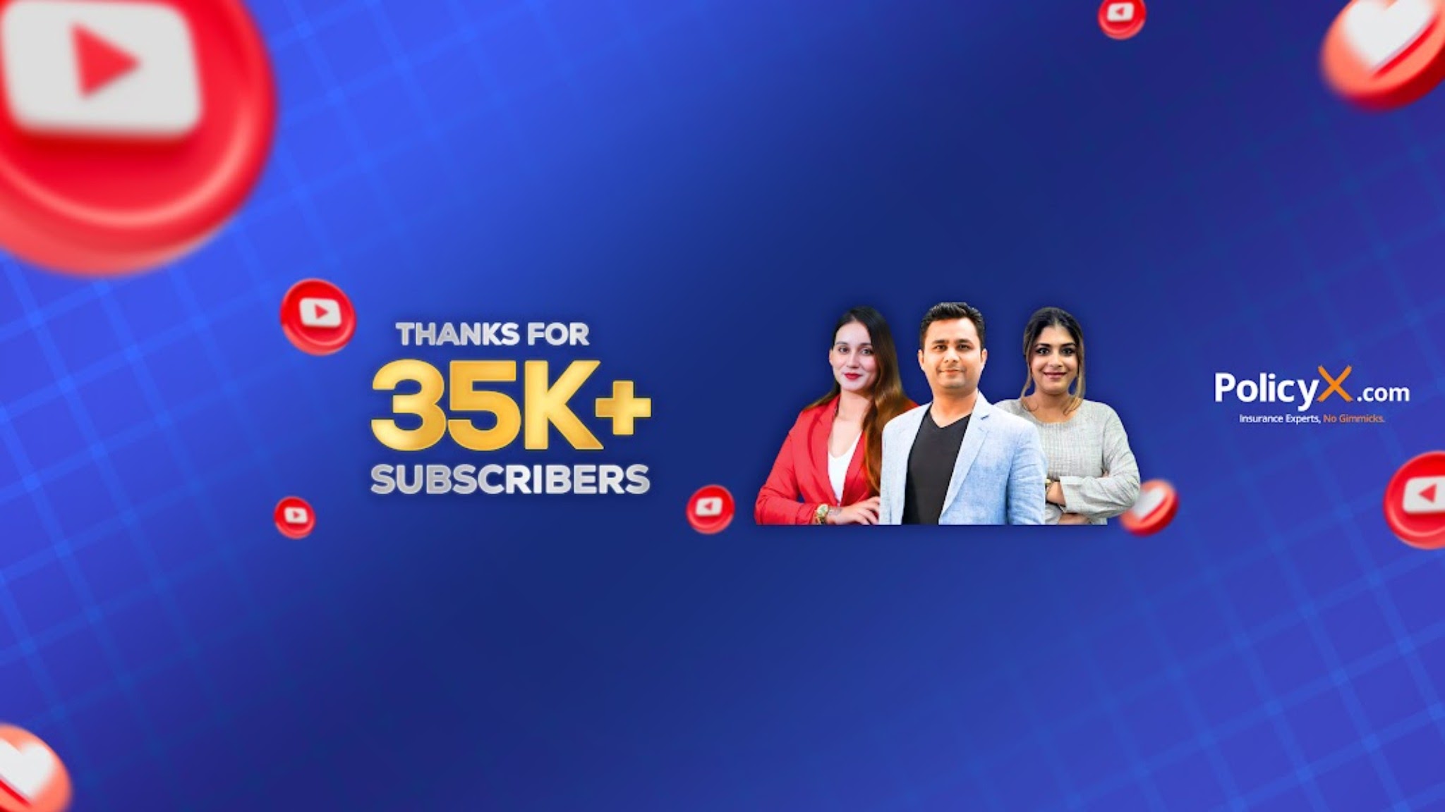 PolicyX YouTube banner