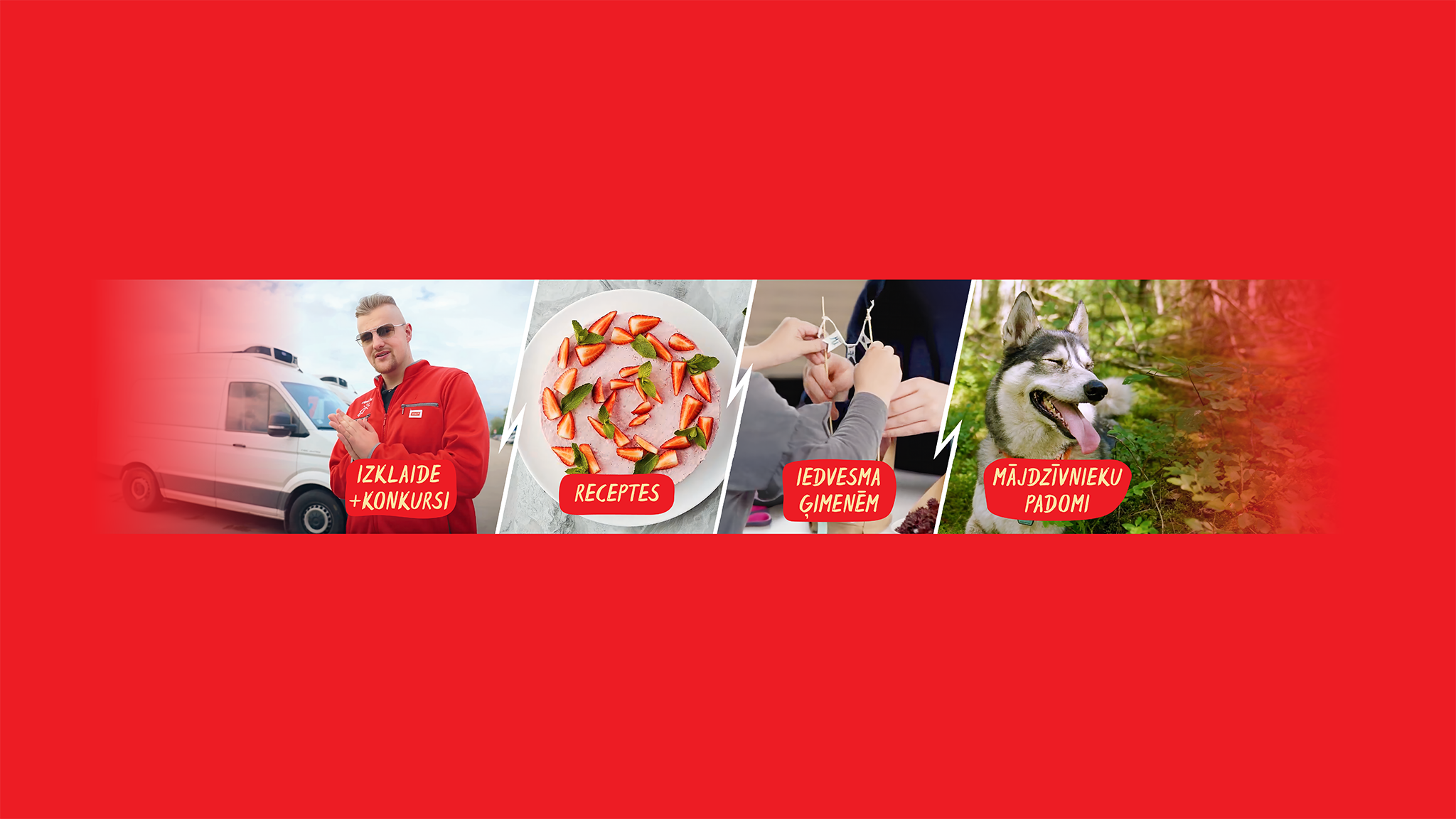 Rimi Latvija YouTube banner
