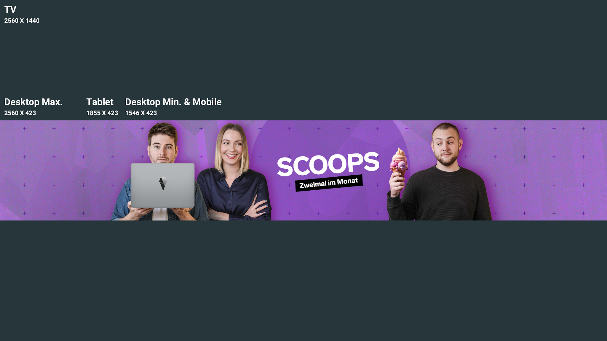 Scoops YouTube banner