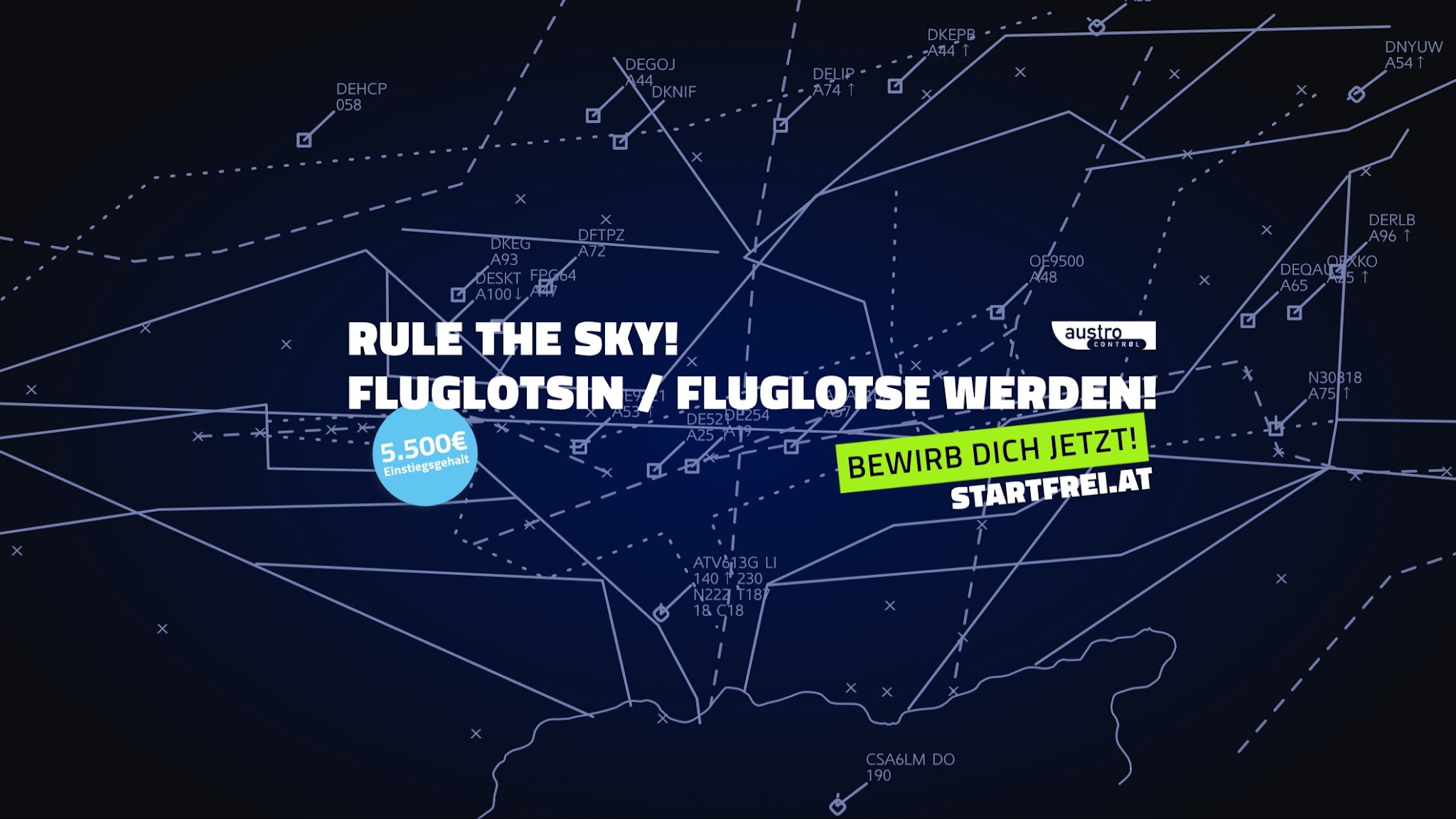 startfrei - cleared for takeoff YouTube banner