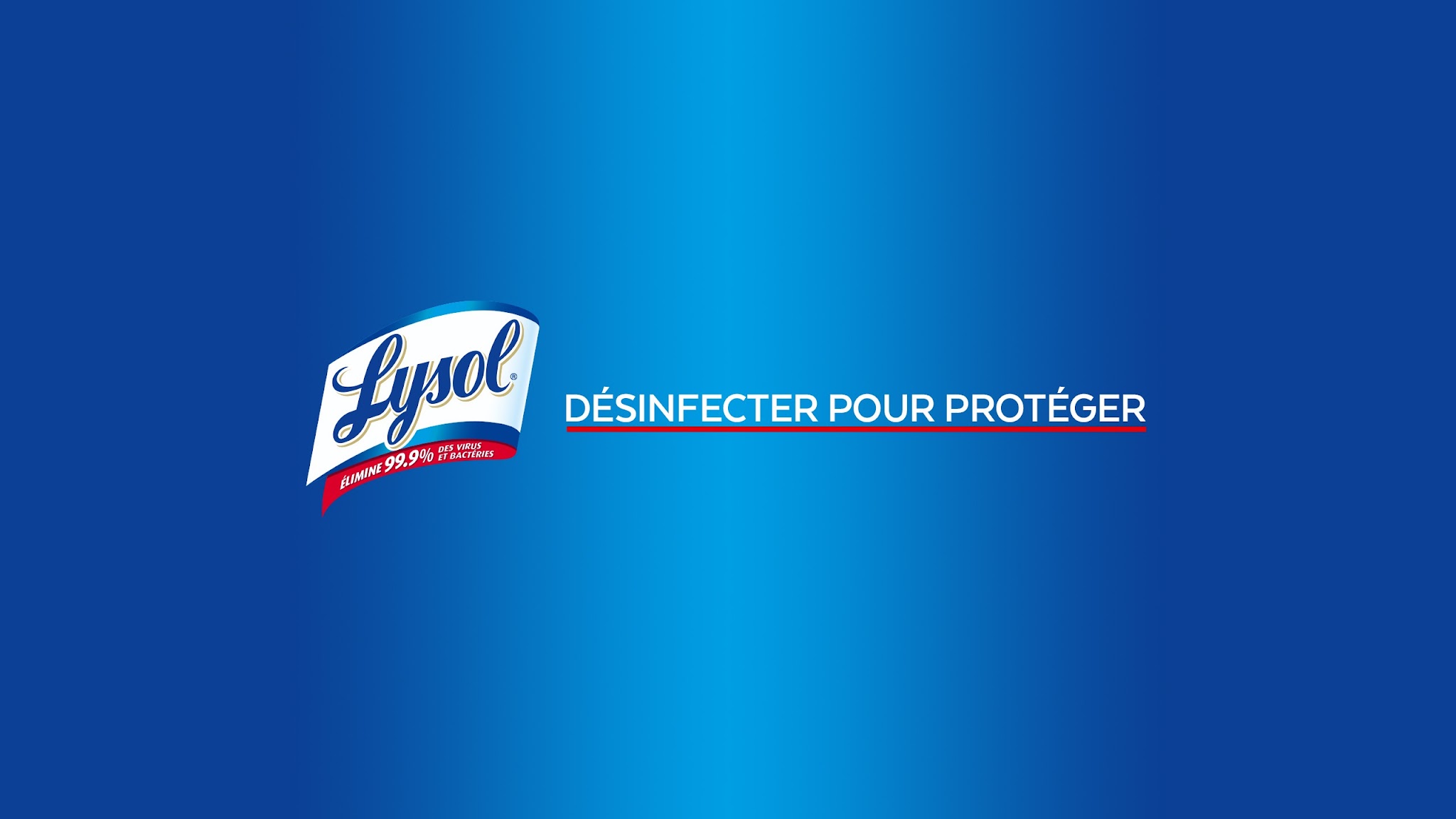 Lysol France YouTube banner