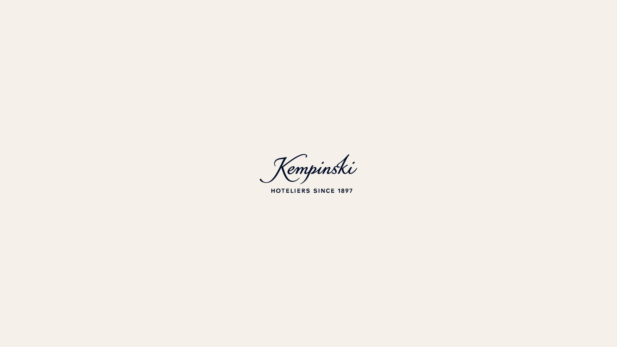 Kempinski Hotels YouTube banner