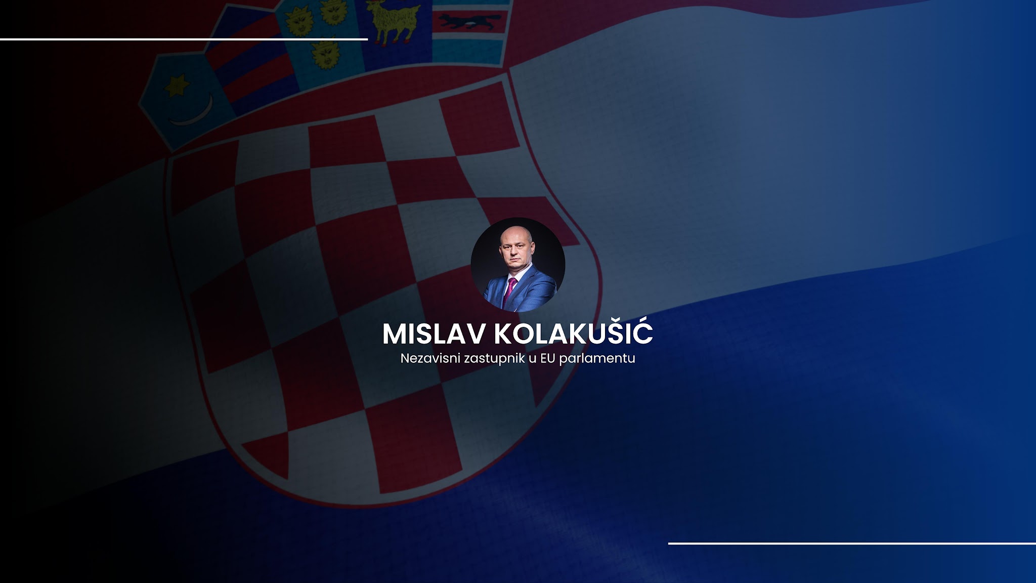 Mislav Kolakušić YouTube banner