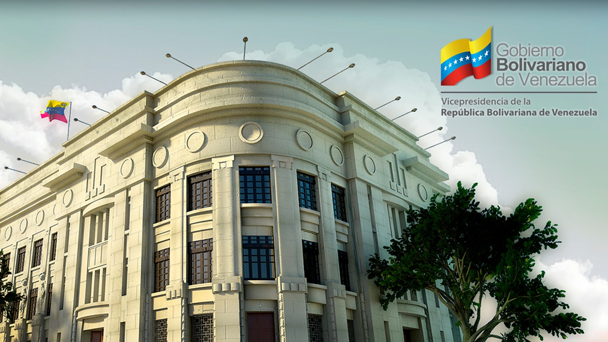Vicepresidencia de Venezuela YouTube banner