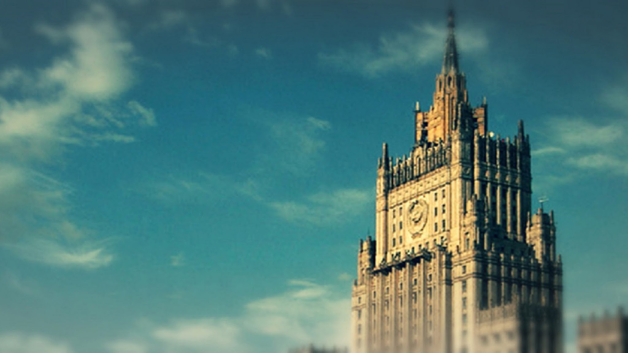 Ministry of Foreign Affairs of Russia YouTube banner