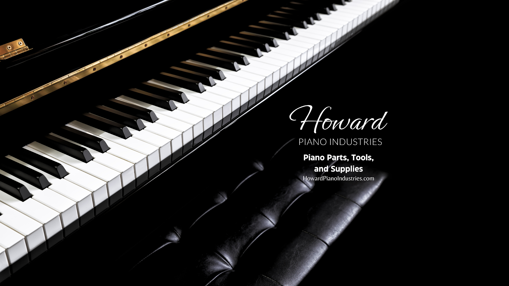 Howard Piano Industries YouTube banner