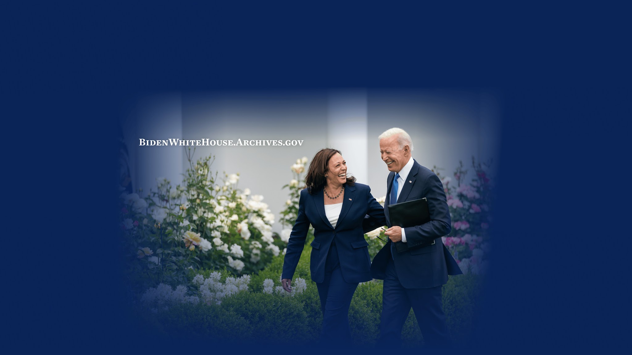 The Biden White House YouTube banner