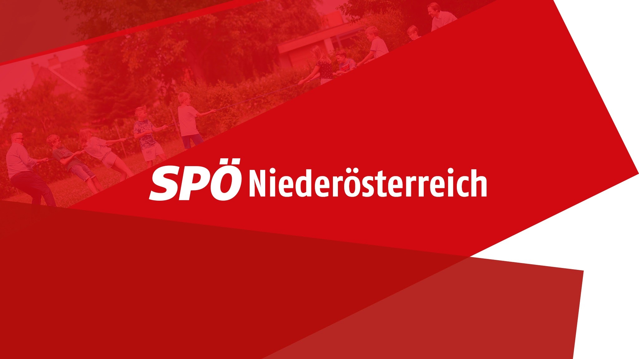 SPÖ Niederösterreich YouTube banner