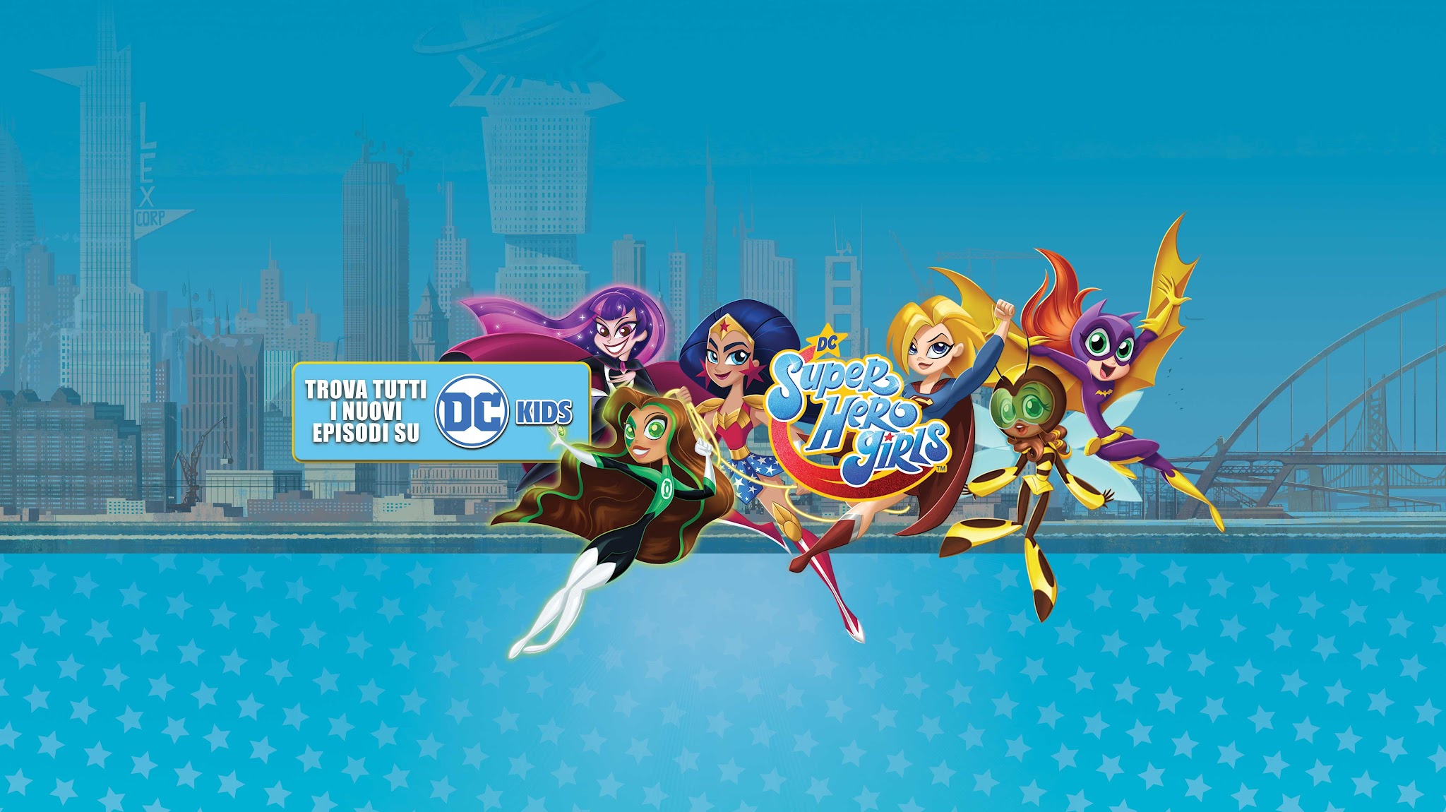 DC Super Hero Girls Italia YouTube banner