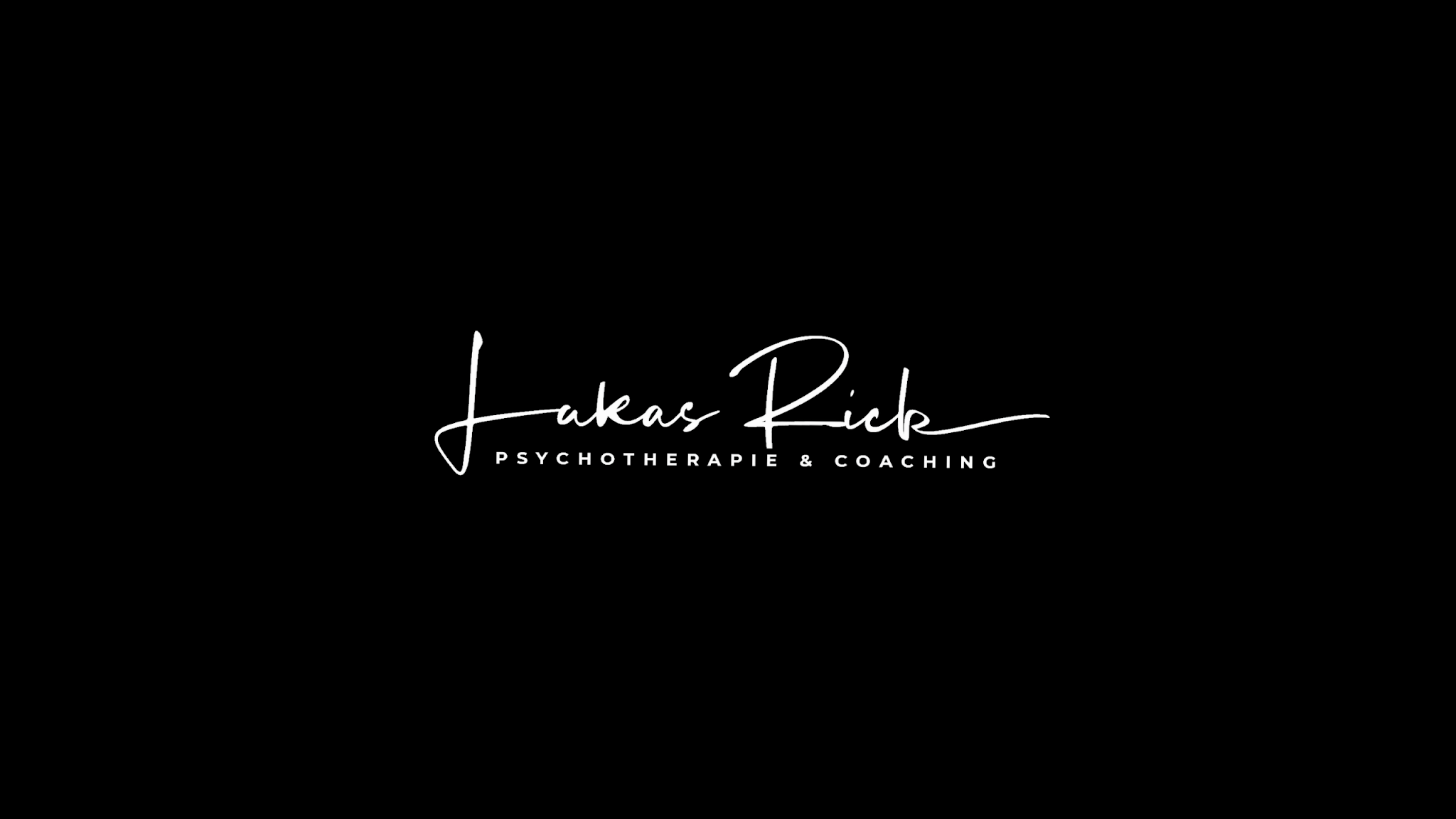Psychotherapie & Coaching Lukas Rick YouTube banner