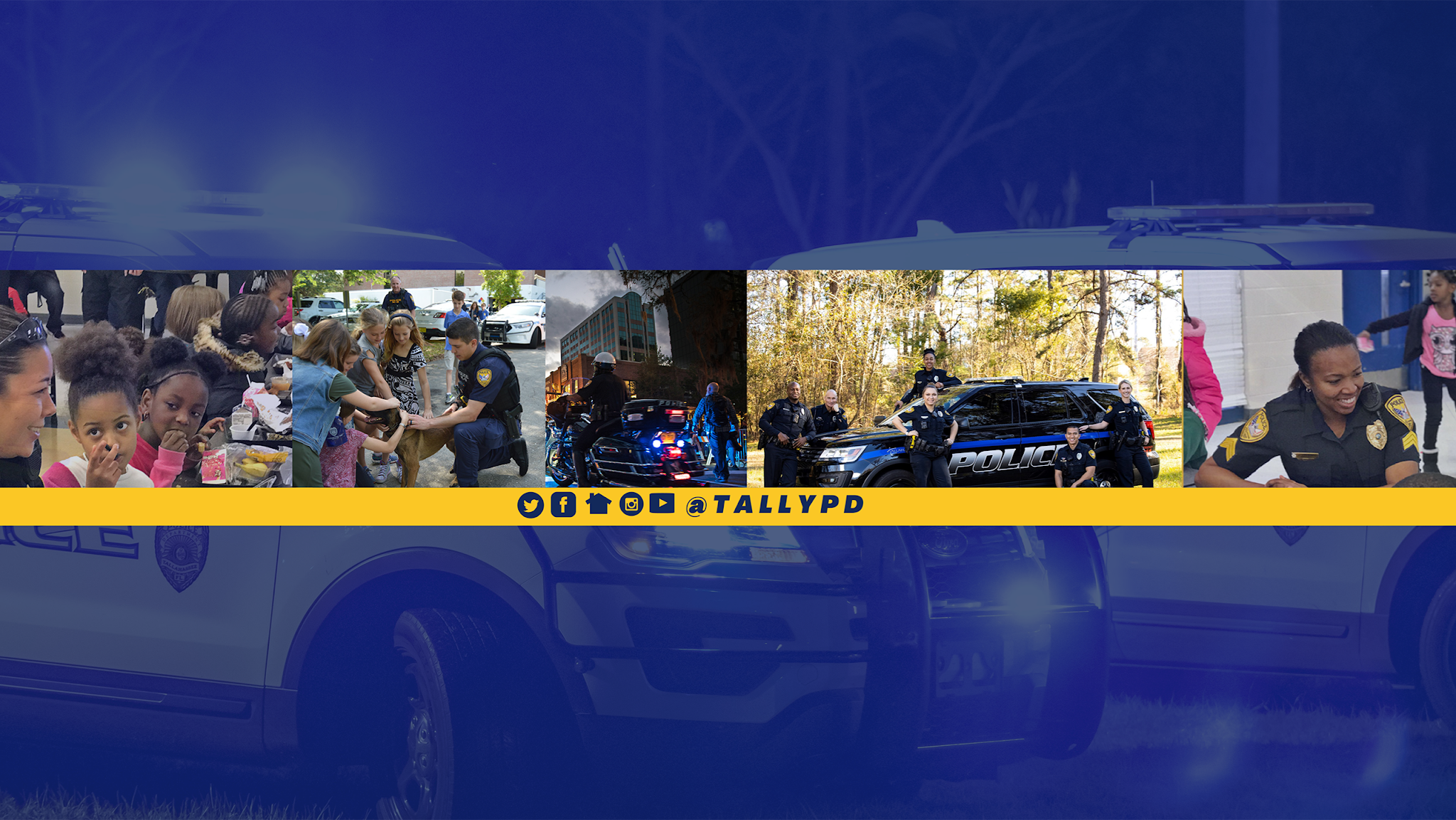 Tallahassee Police Department YouTube banner