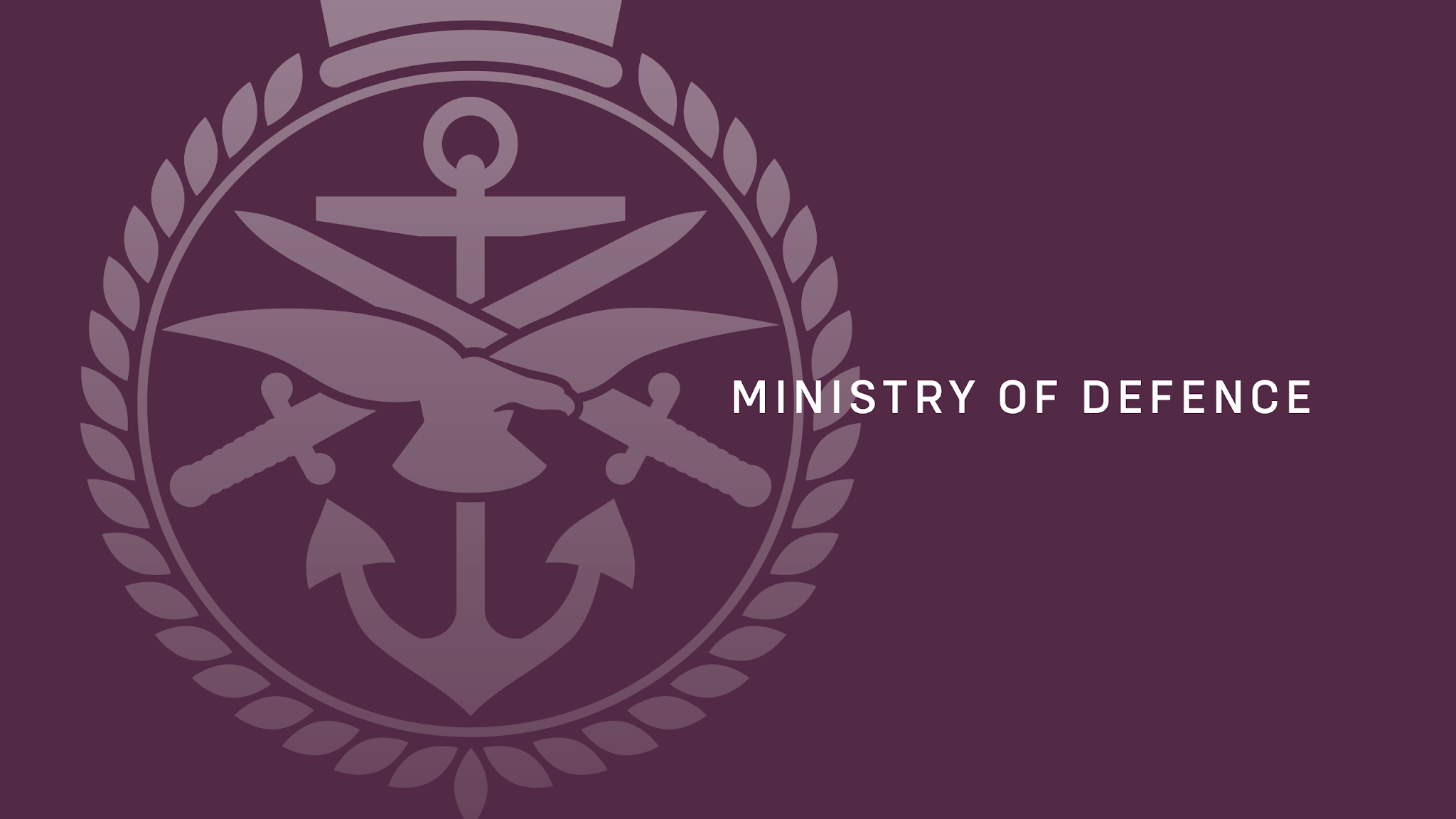 Ministry of Defence YouTube banner