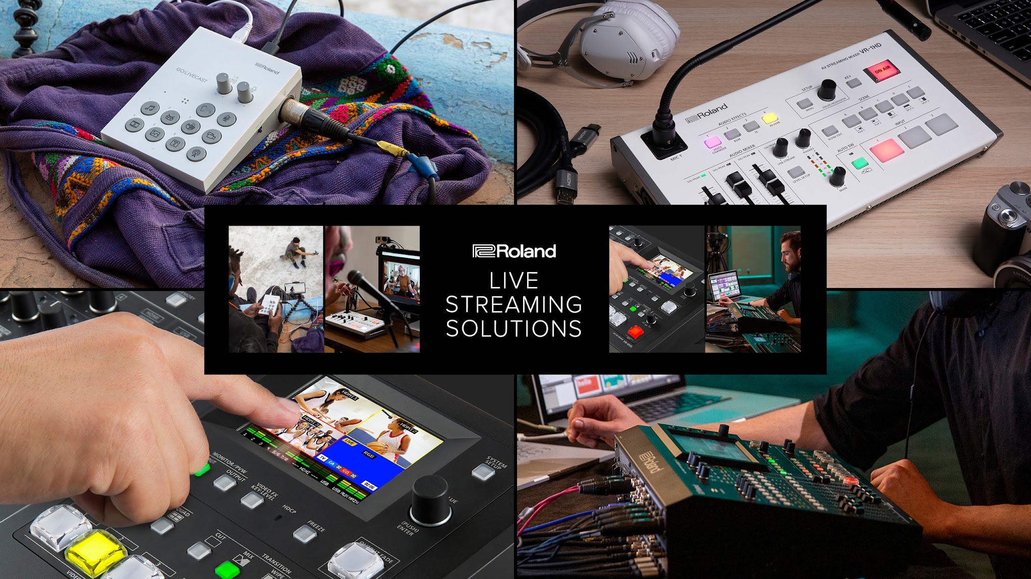 Roland Professional A/V YouTube banner