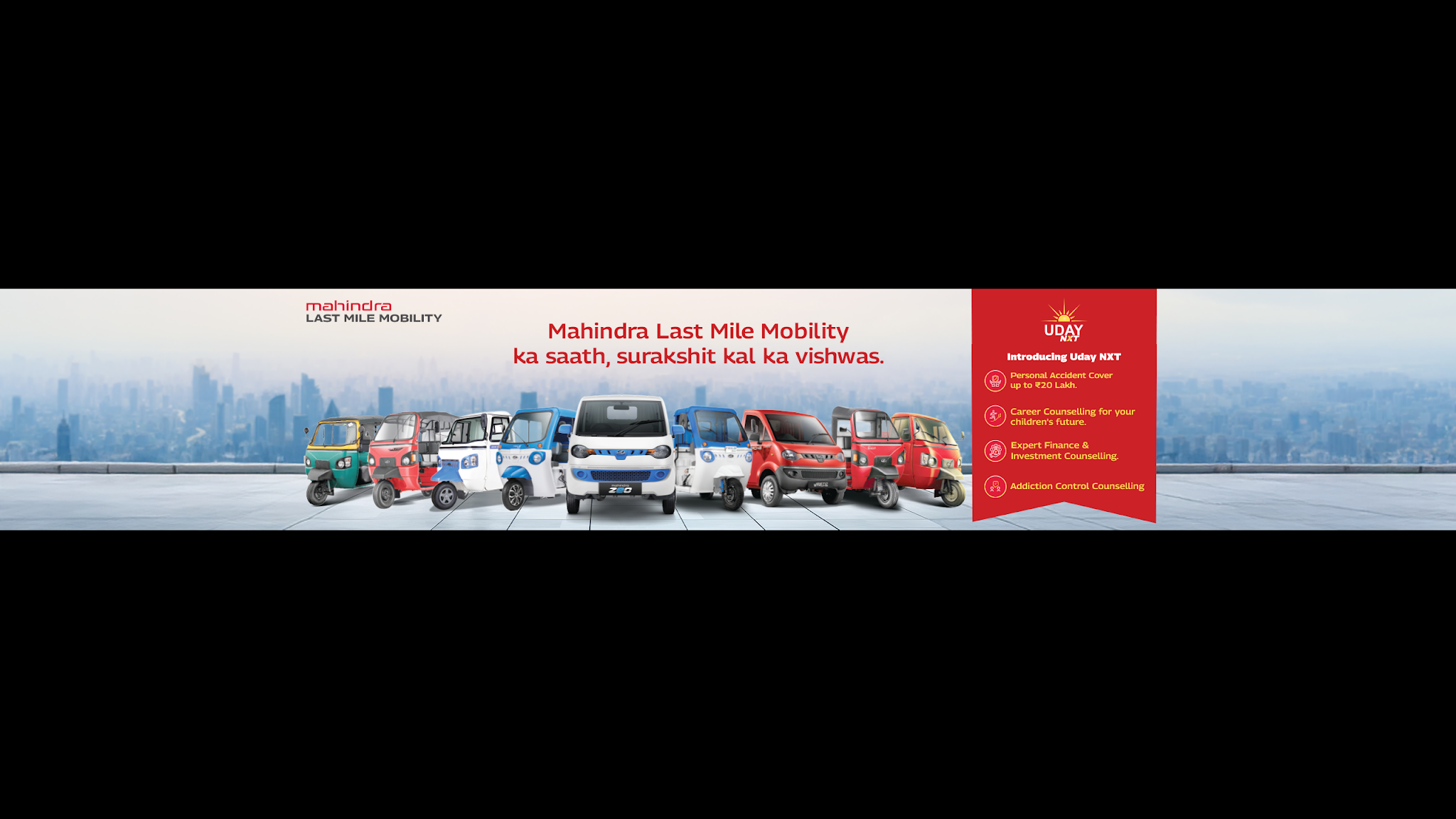 Mahindra Last Mile Mobility YouTube banner
