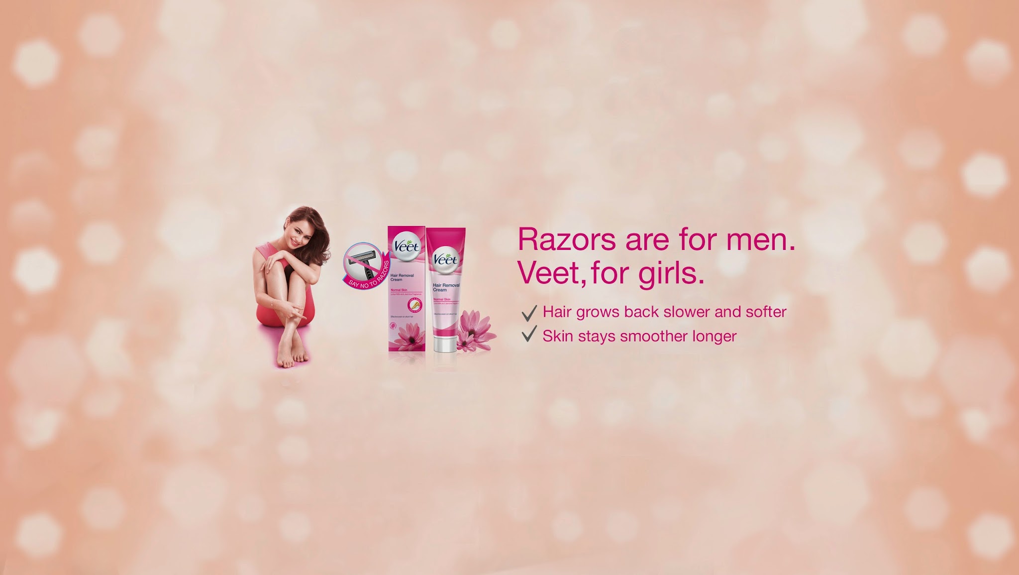 Veet MY YouTube banner