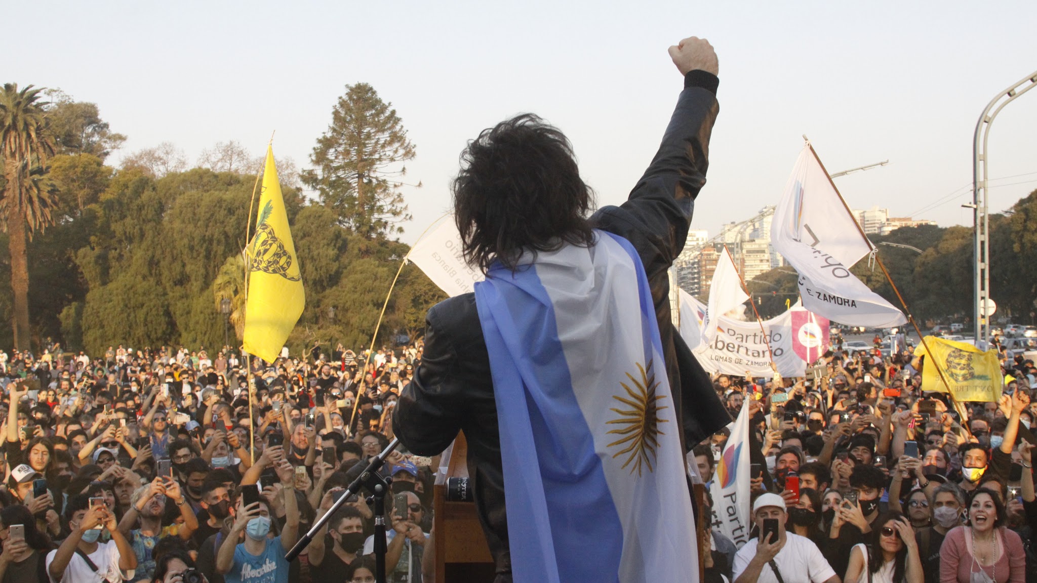 La Libertad Avanza YouTube banner