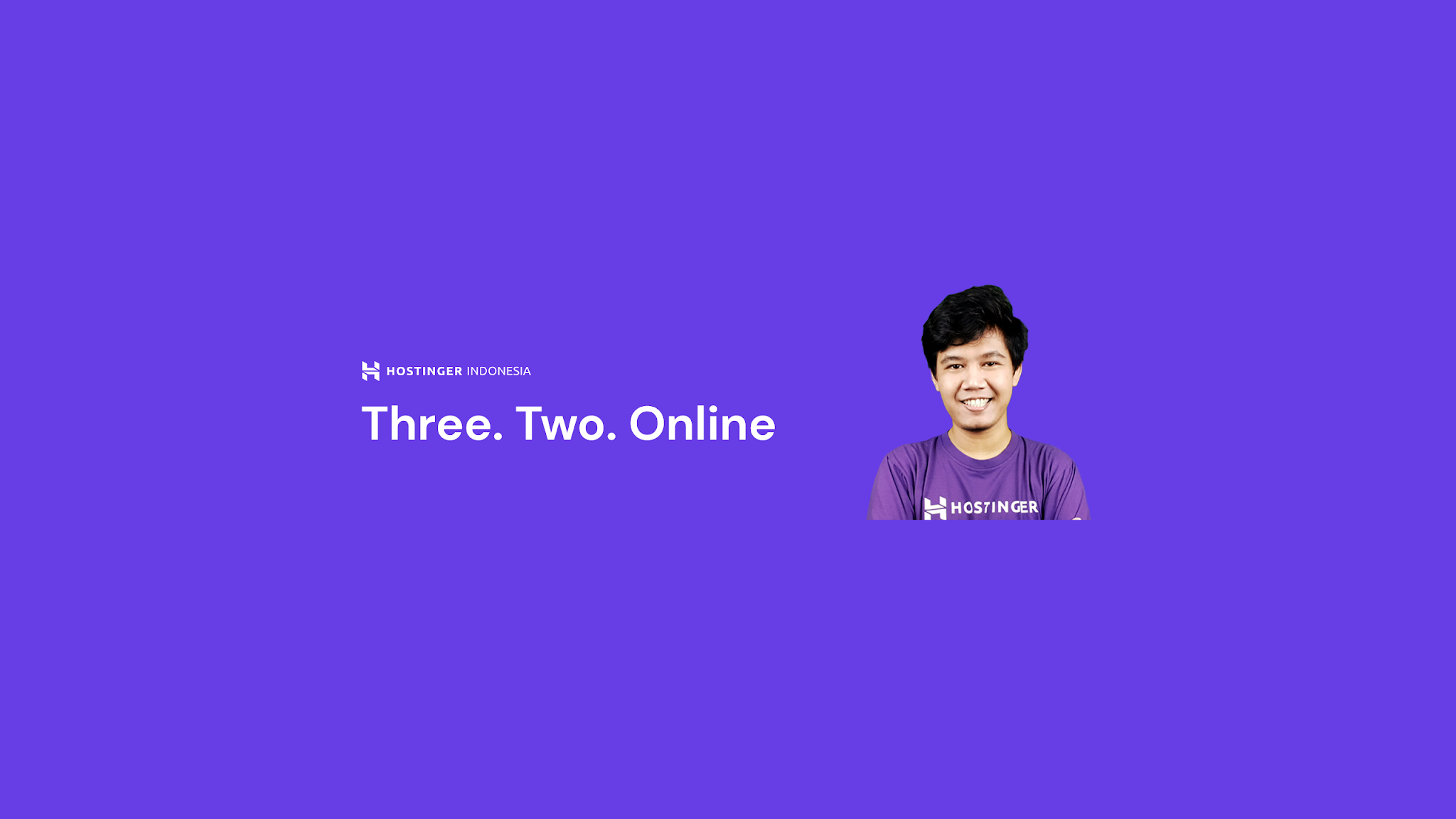 Hostinger Indonesia YouTube banner