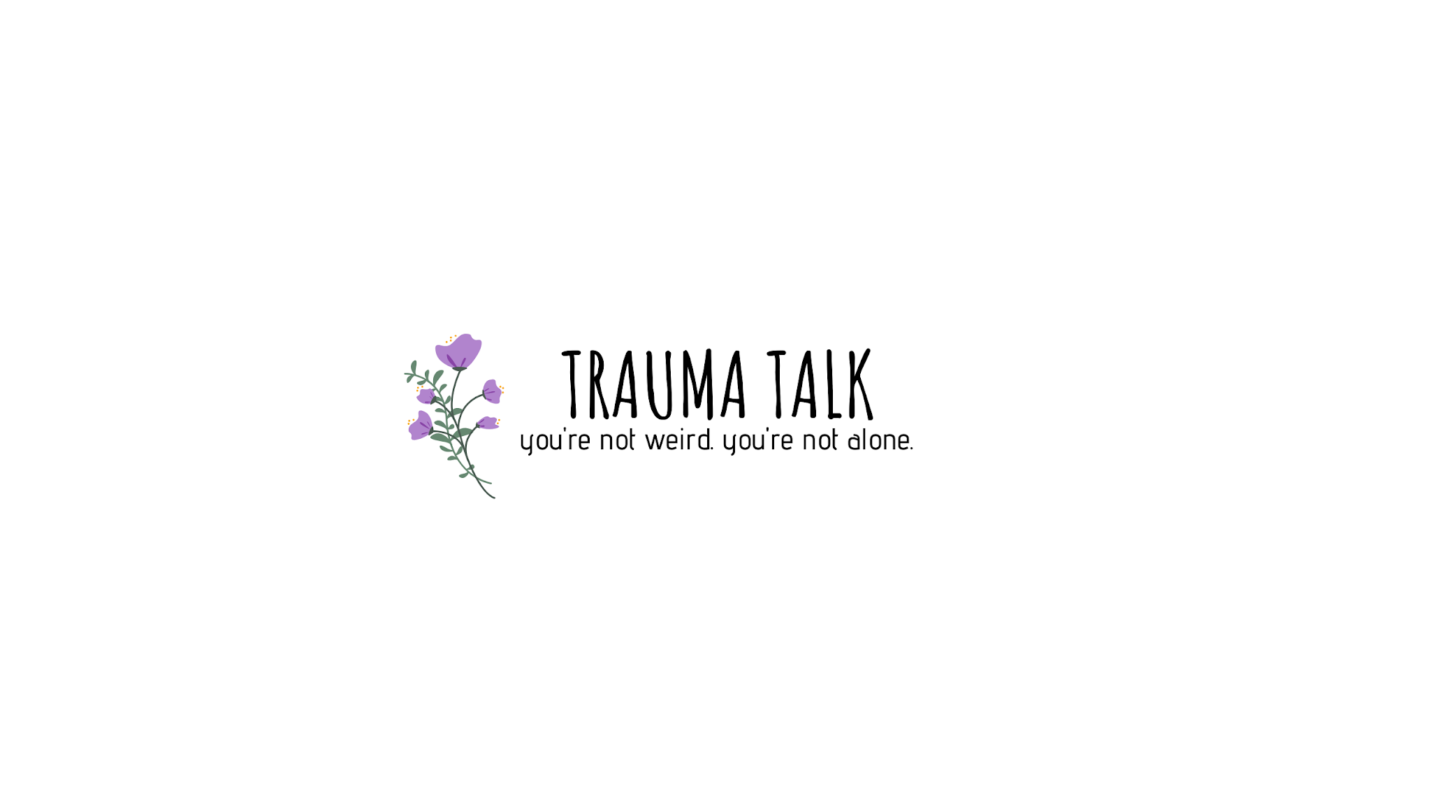 Trauma Talk YouTube banner