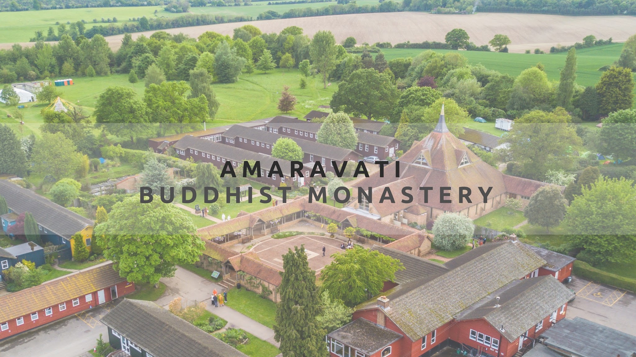 Amaravati Buddhist Monastery YouTube banner