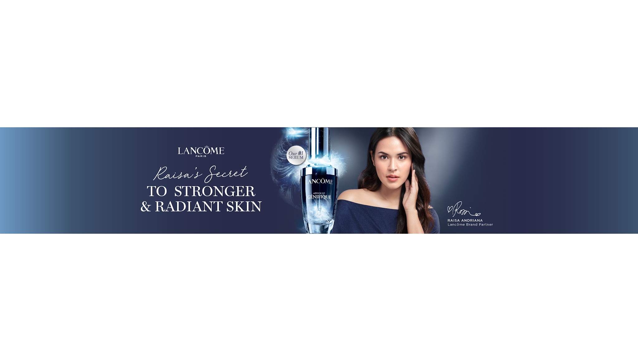 Lancome Indonesia YouTube banner