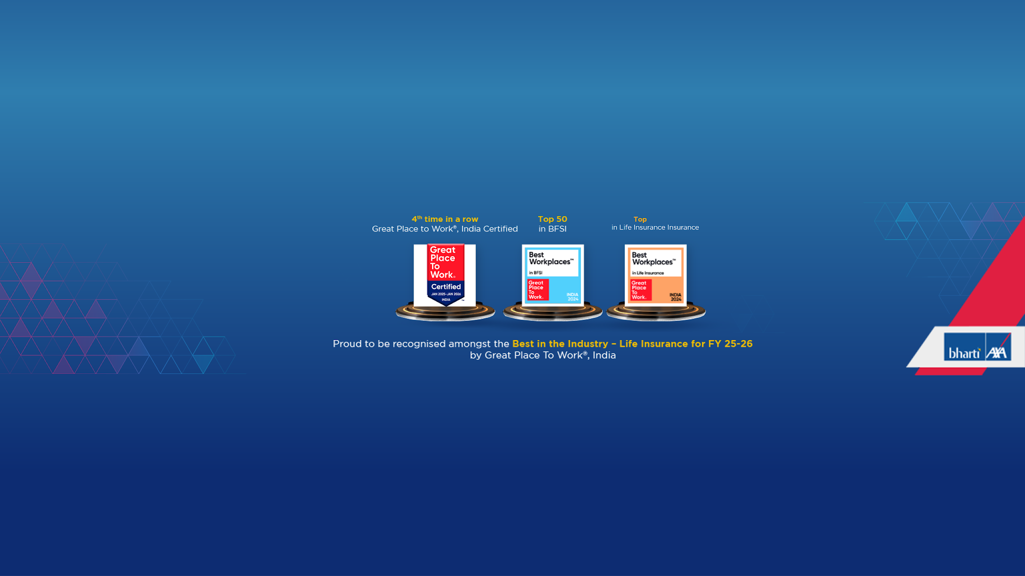 Bharti AXA Life Insurance YouTube banner