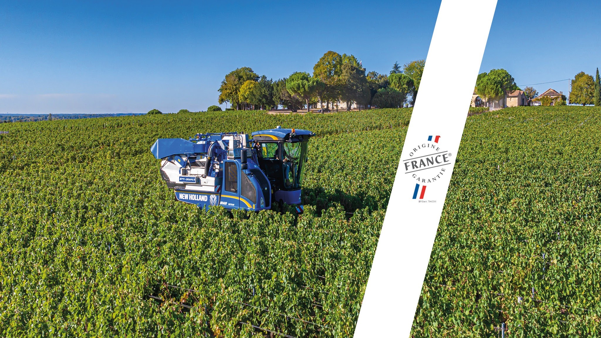 NEW HOLLAND BRAUD - Grape Harvester Excellence YouTube banner