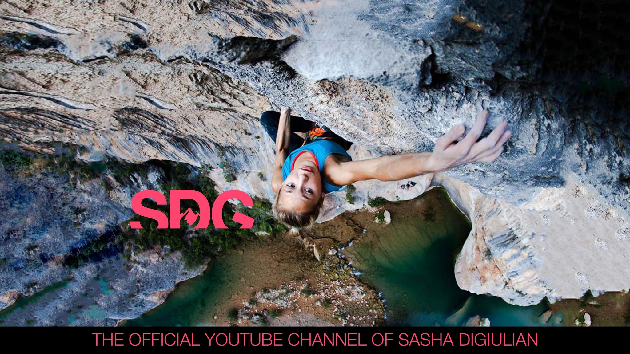 Sasha DiGiulian YouTube banner