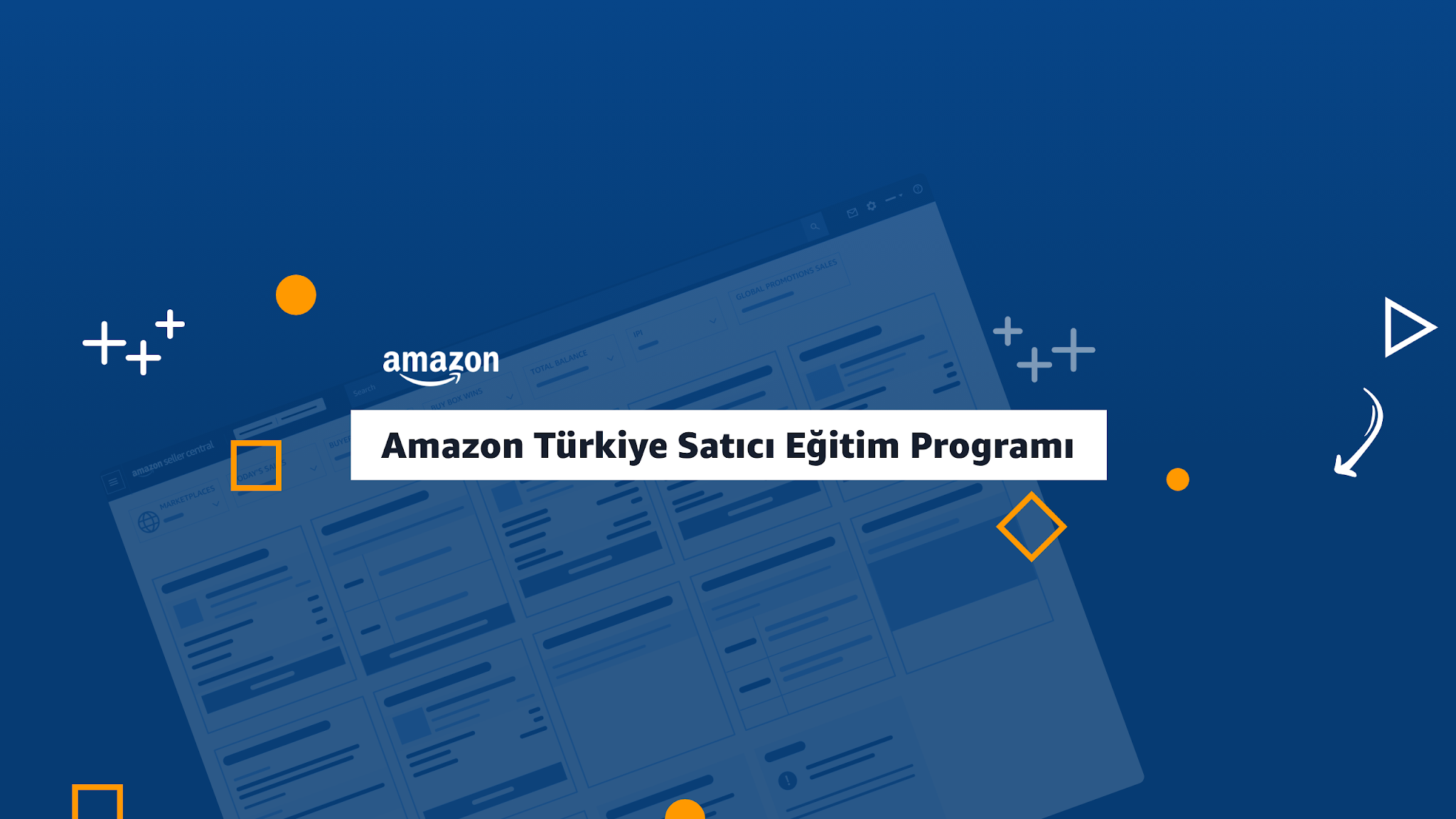 Amazon Türkiye Satıcı Eğitim Programı YouTube banner