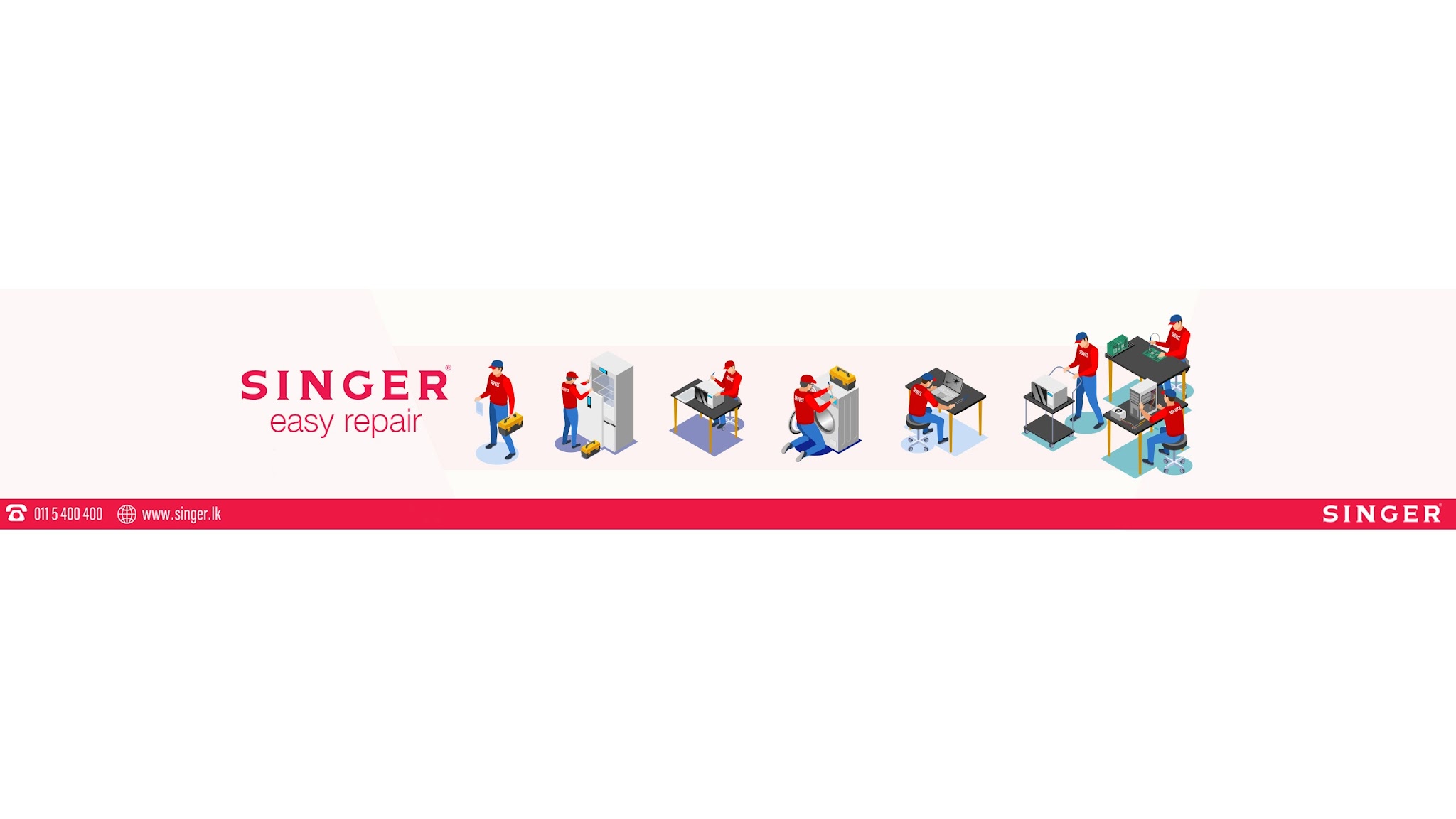 Singer Easy Repair YouTube banner