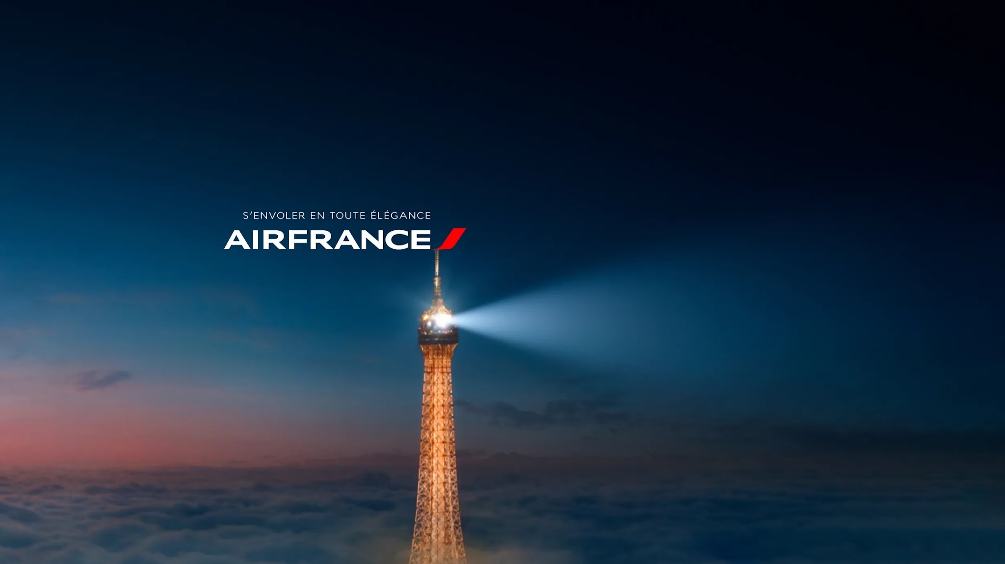 Air France YouTube banner