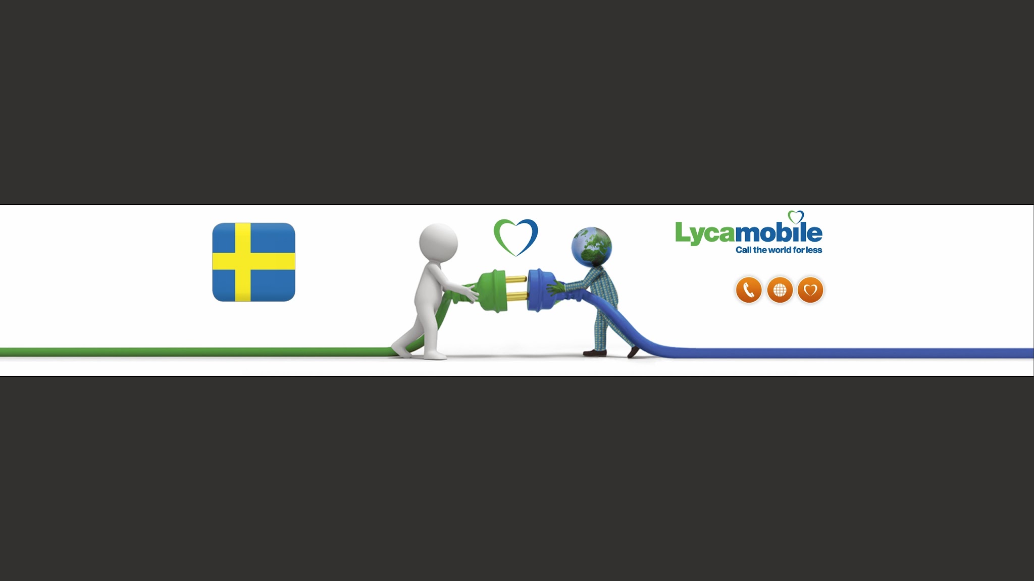 Lycamobile Sverige YouTube banner