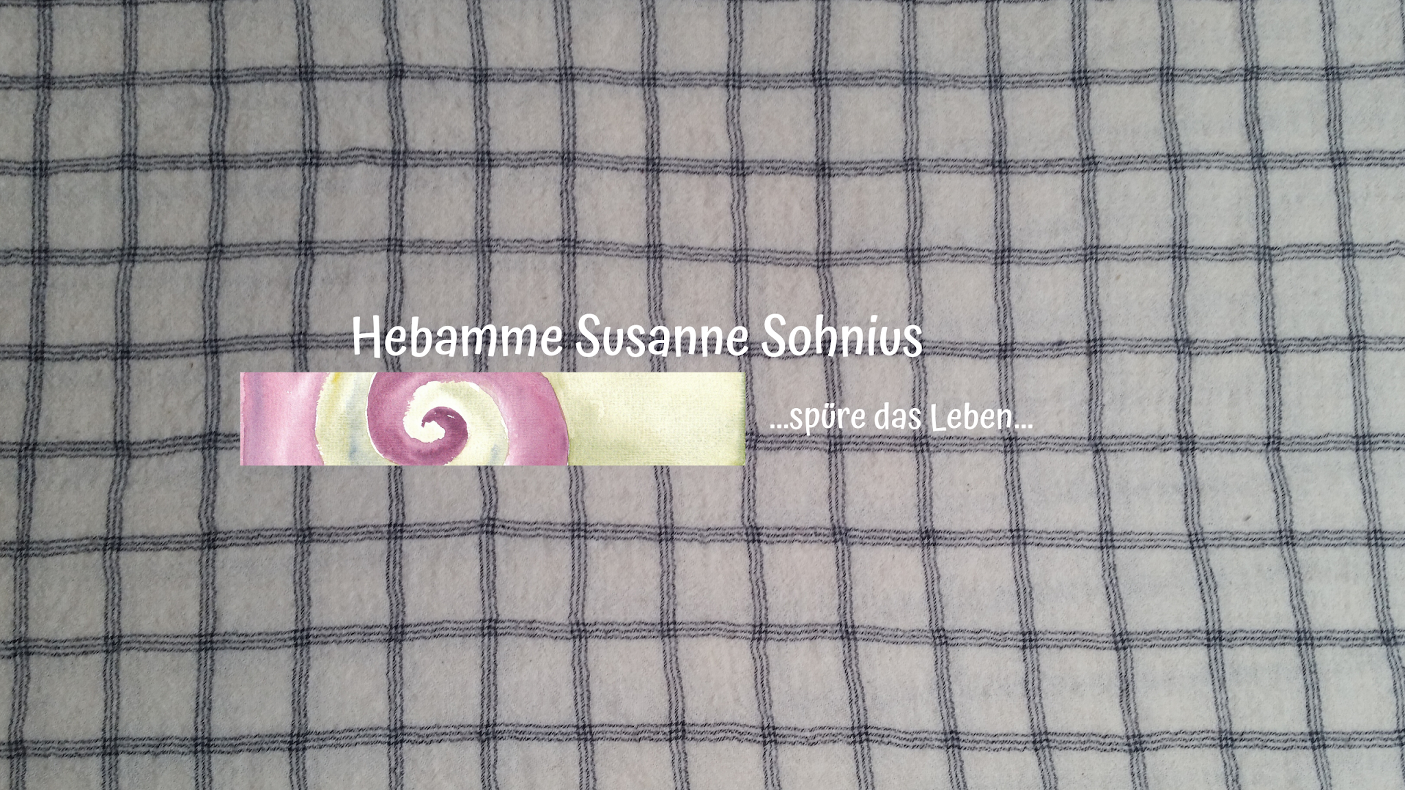 Hebamme Susanne Sohnius YouTube banner