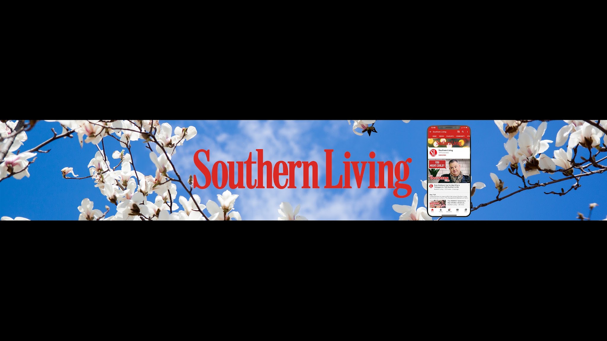 Southern Living YouTube banner