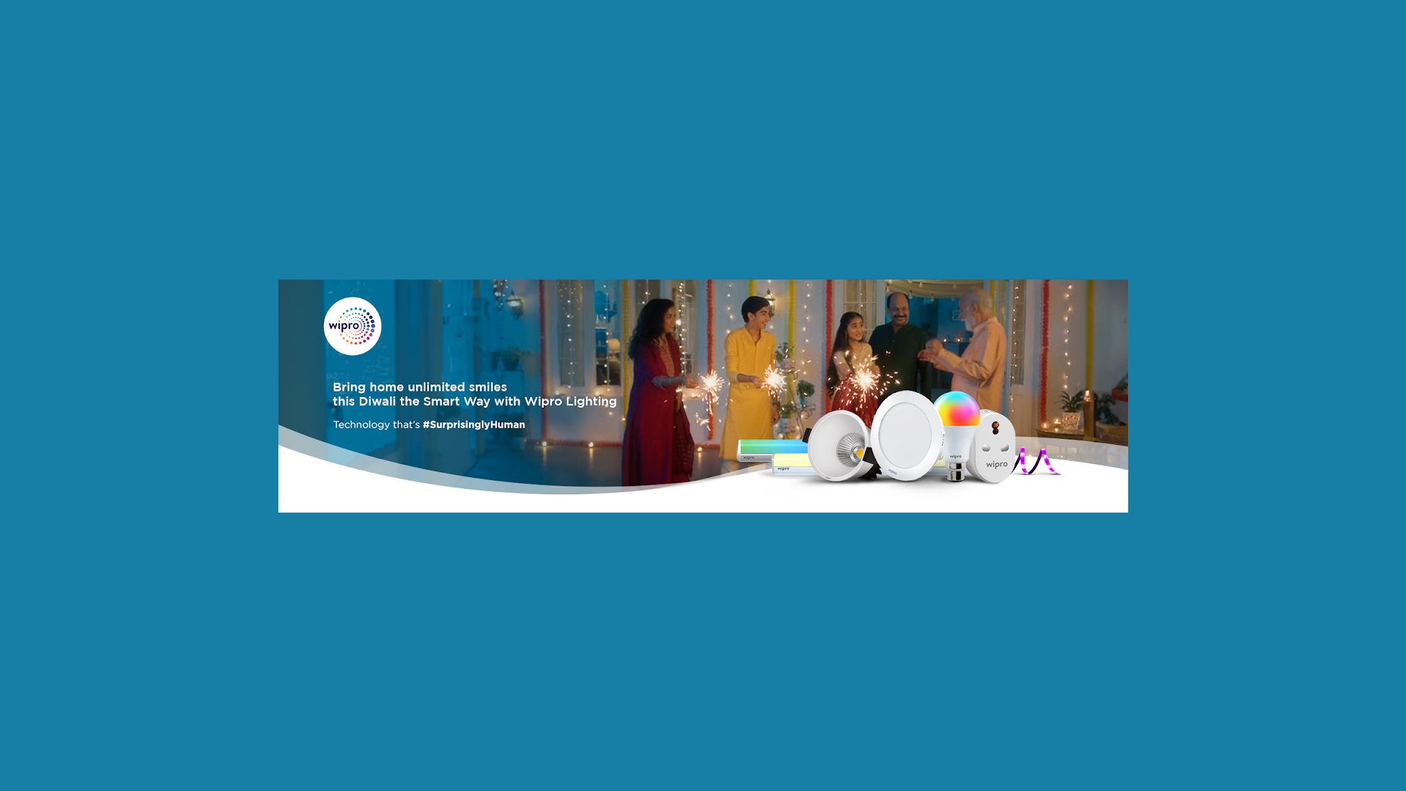 Wipro LED Lighting YouTube banner