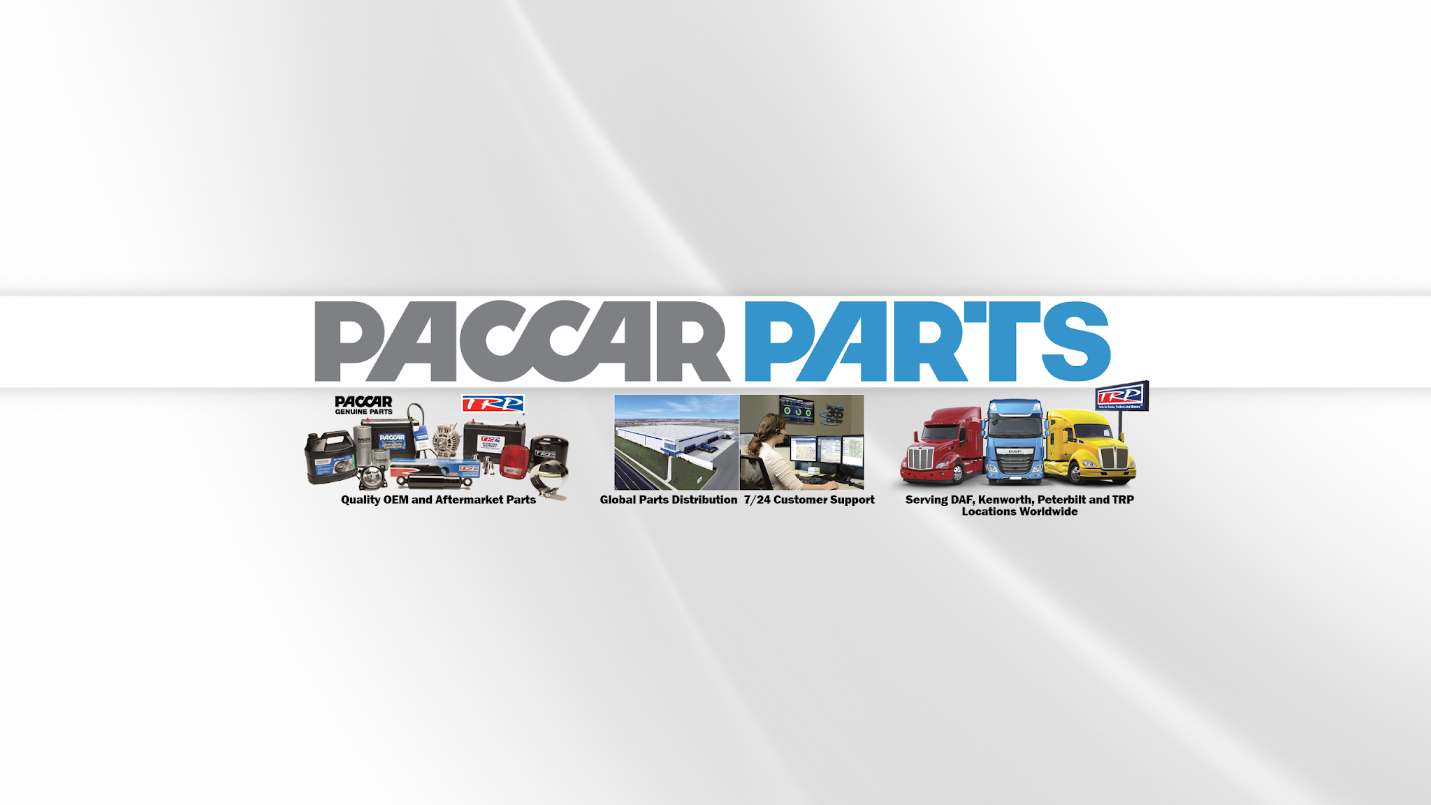 PACCAR Parts Worldwide YouTube banner
