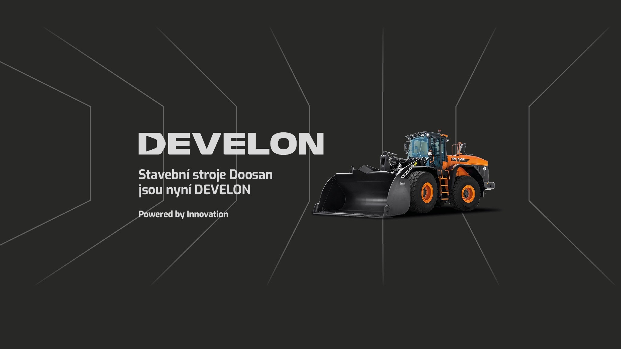 DEVELON Česká republika YouTube banner