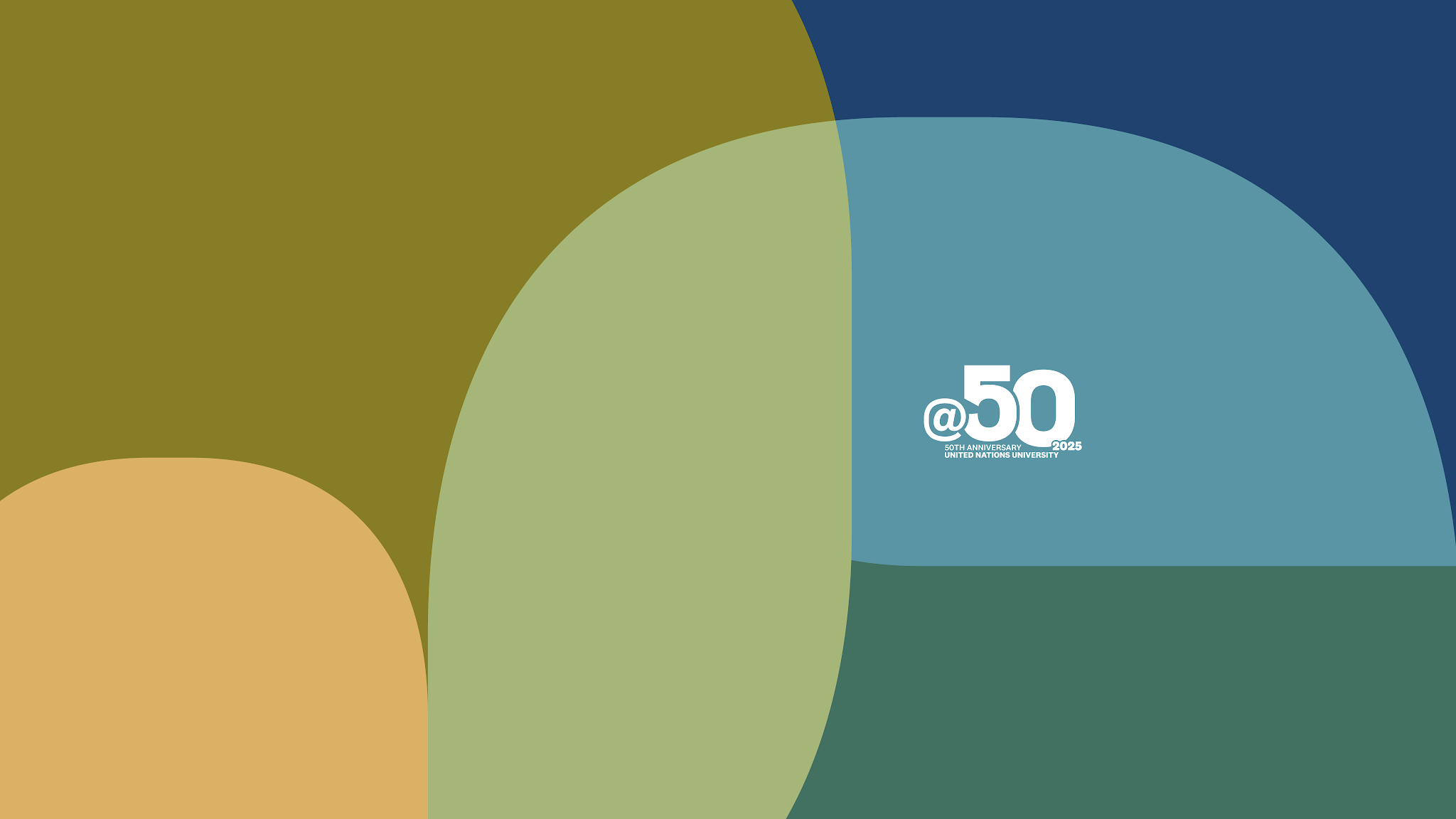 UN University YouTube banner