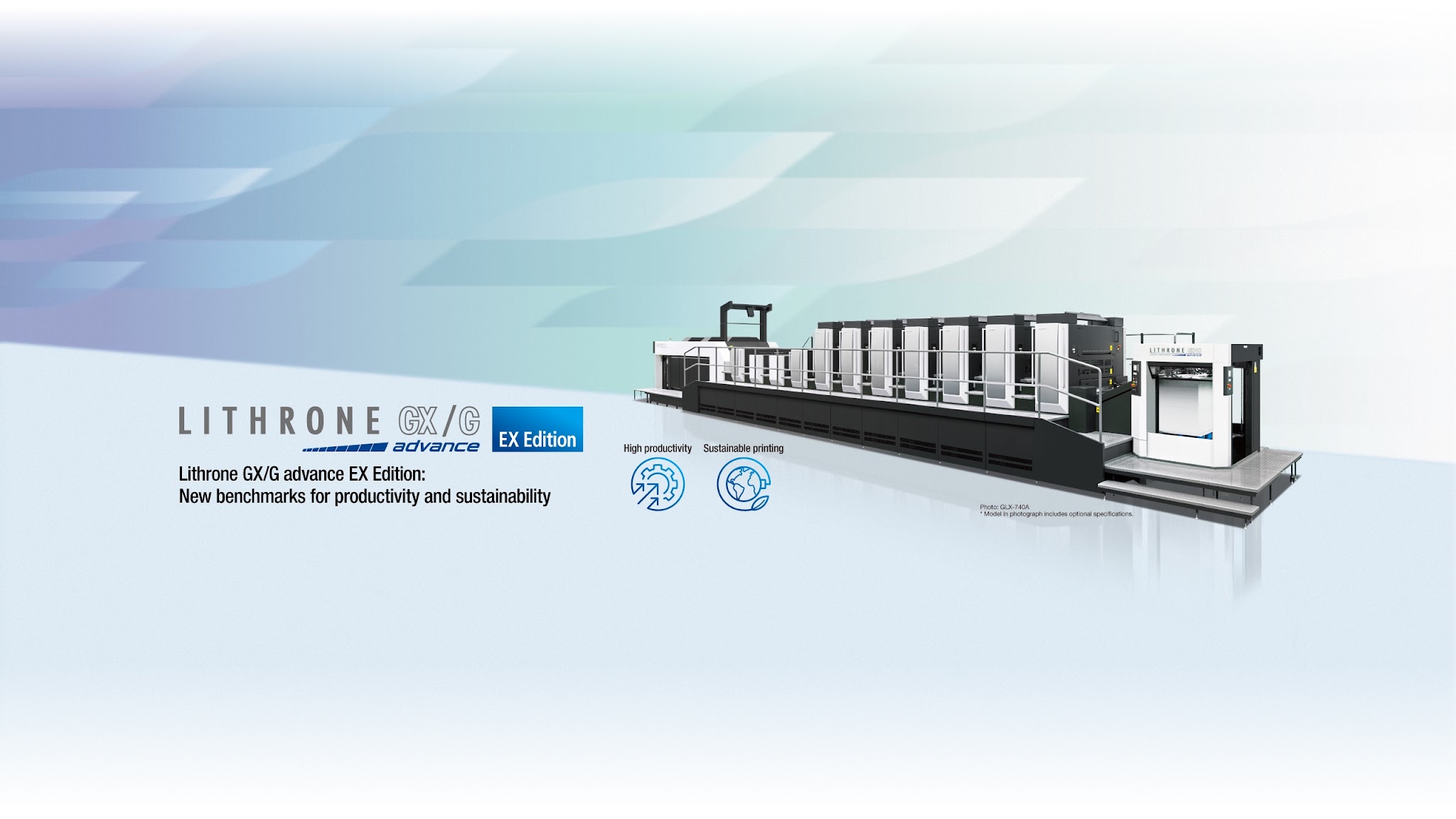 Komori America YouTube banner