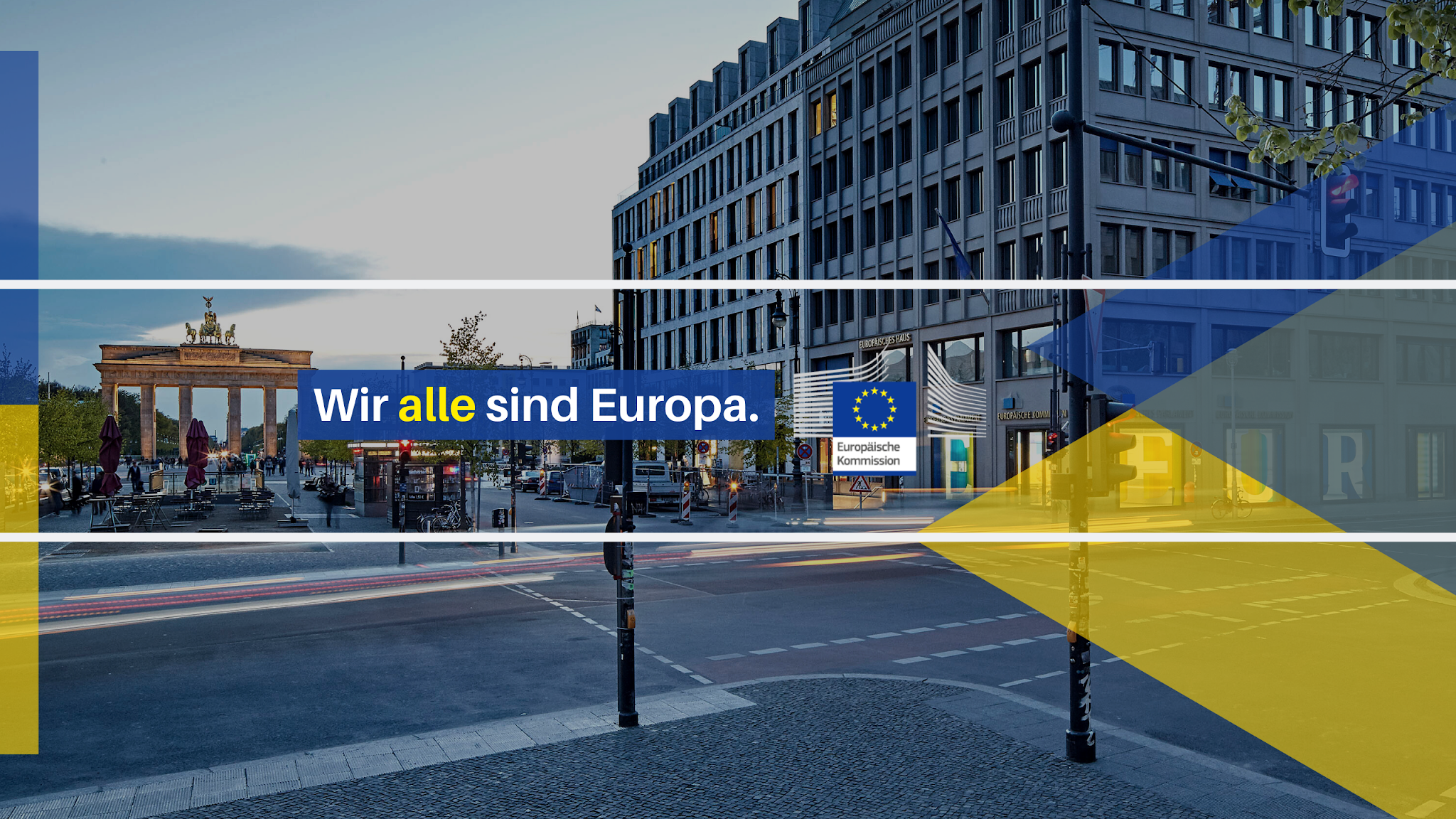 Europäische Kommission Vertretung in Deutschland YouTube banner