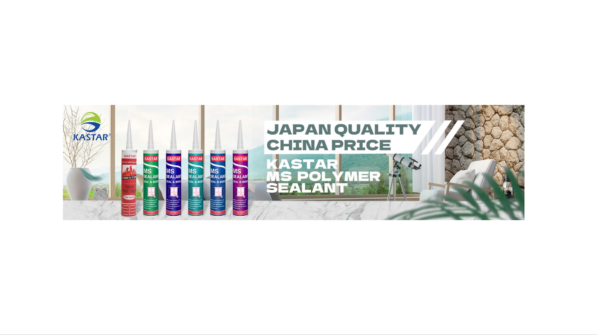 KASTAR MS Polymer Sealant YouTube banner