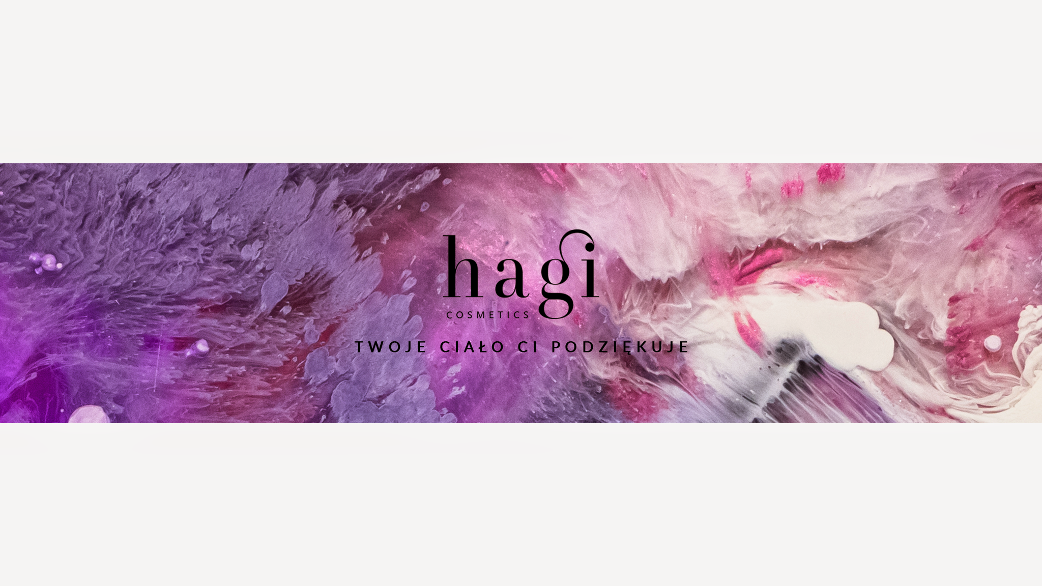 Hagi Cosmetics YouTube banner