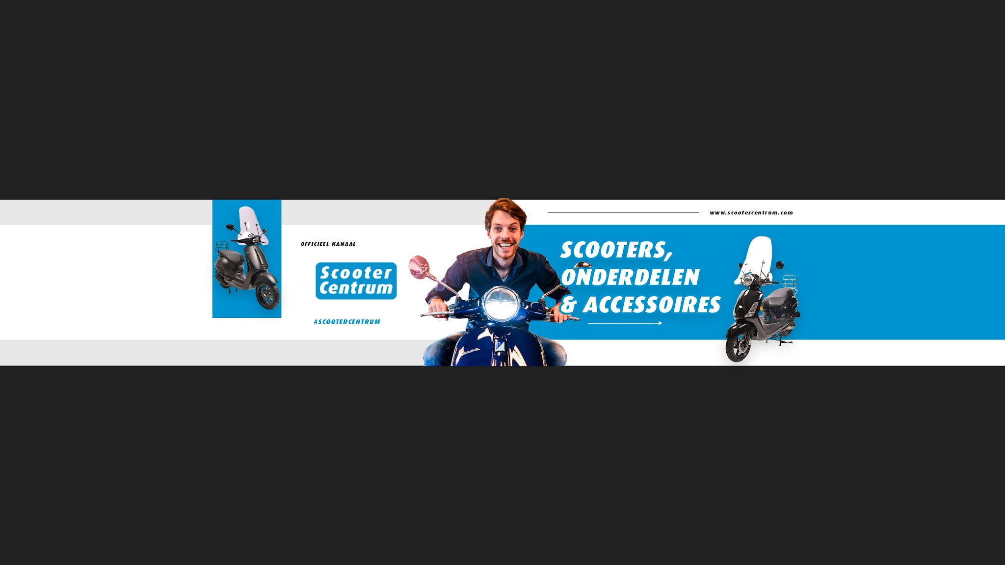 Scootercentrum Reeuwijk YouTube banner