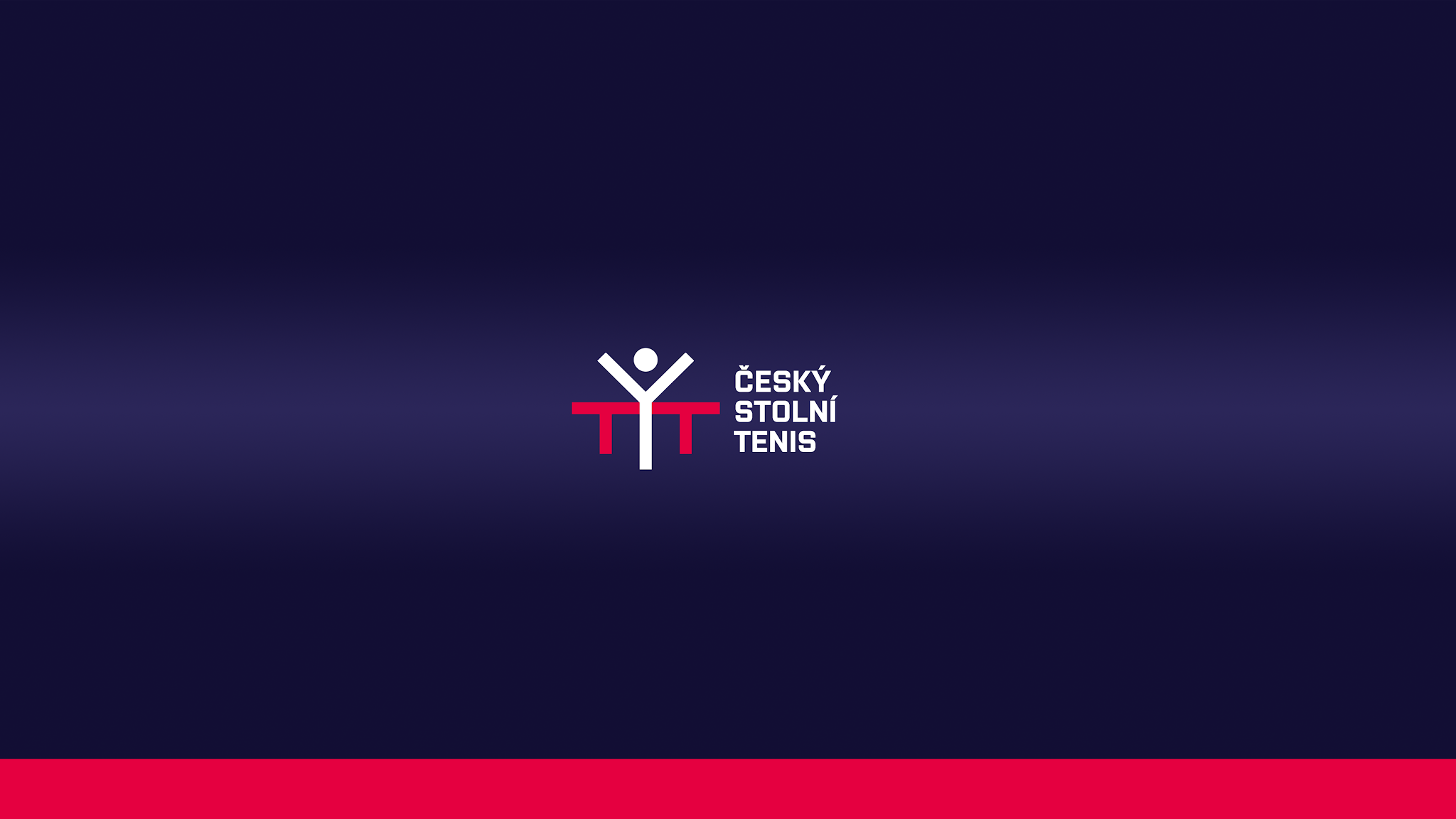 Český stolní tenis YouTube banner