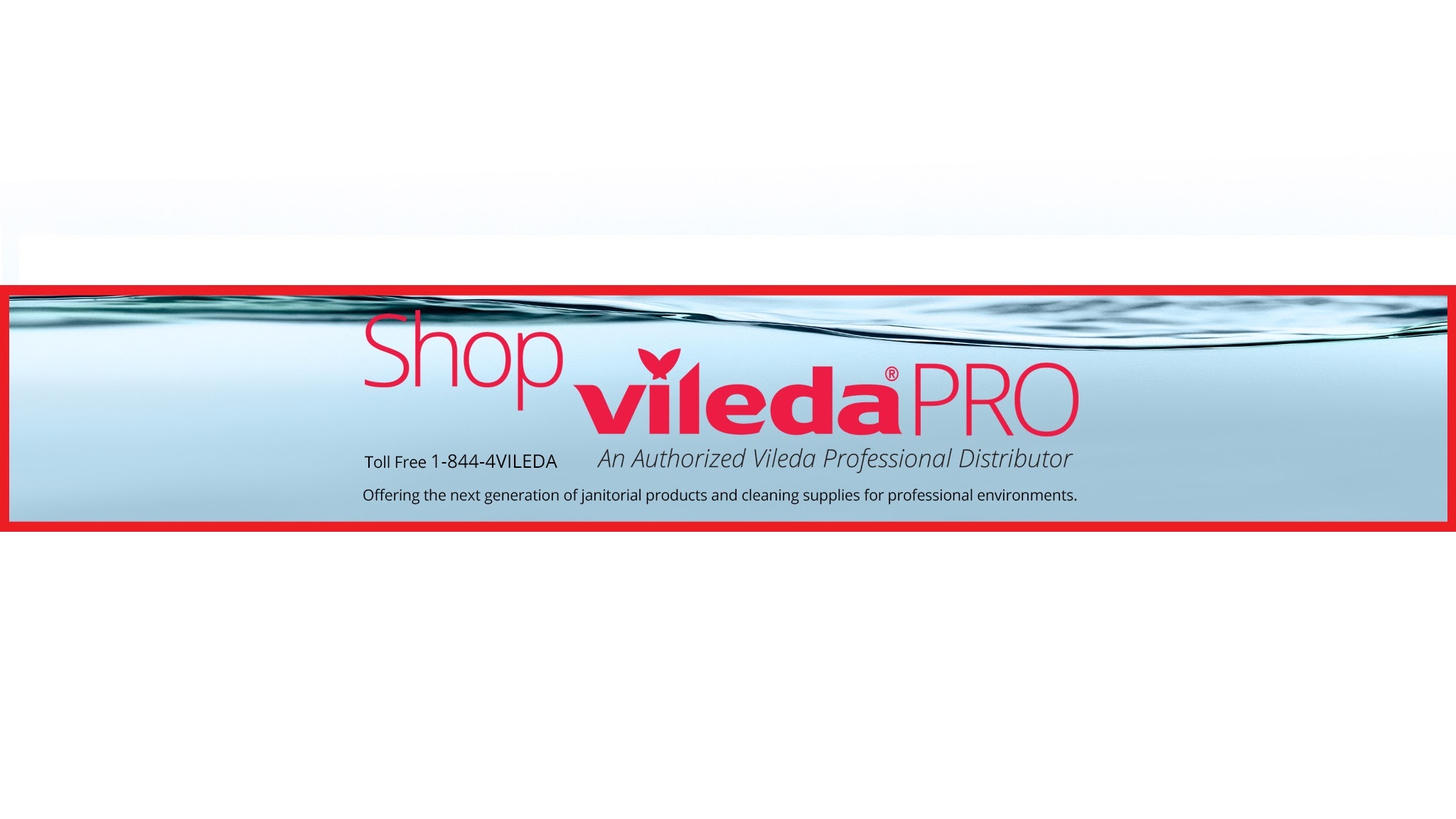 Vileda Professional YouTube banner