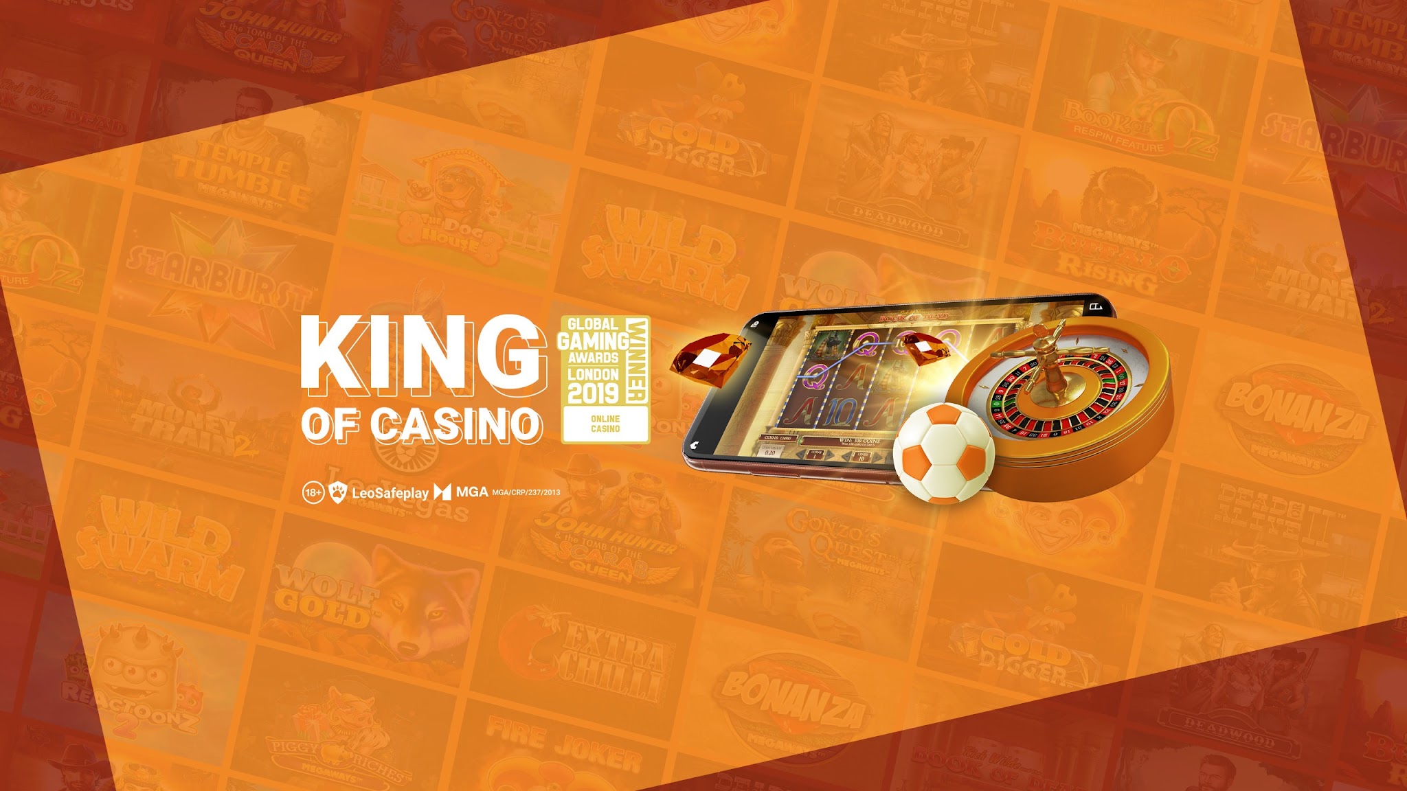 LeoVegasCasino YouTube banner