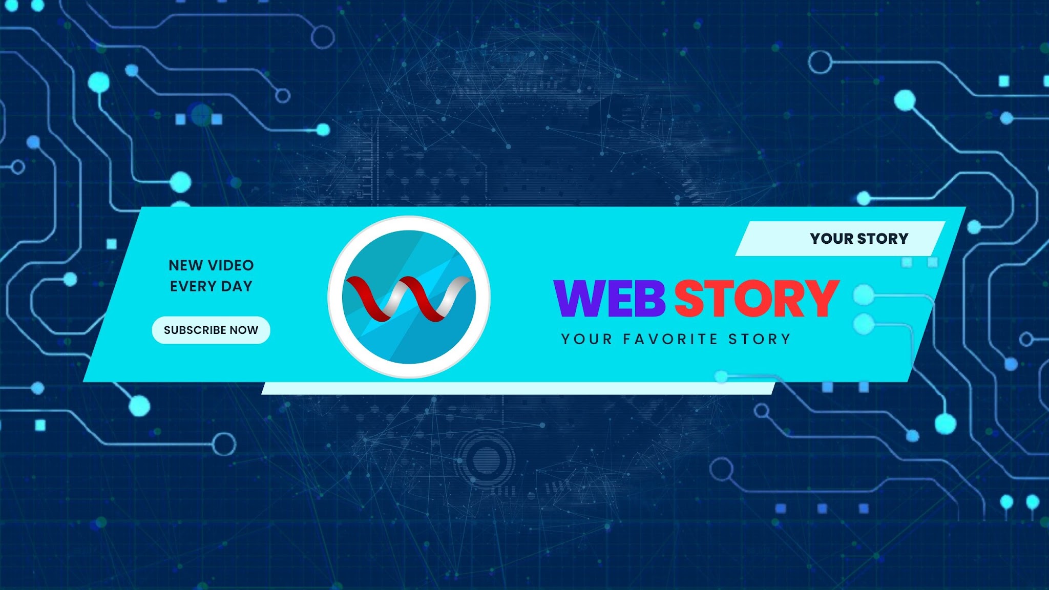 Web Story YouTube banner