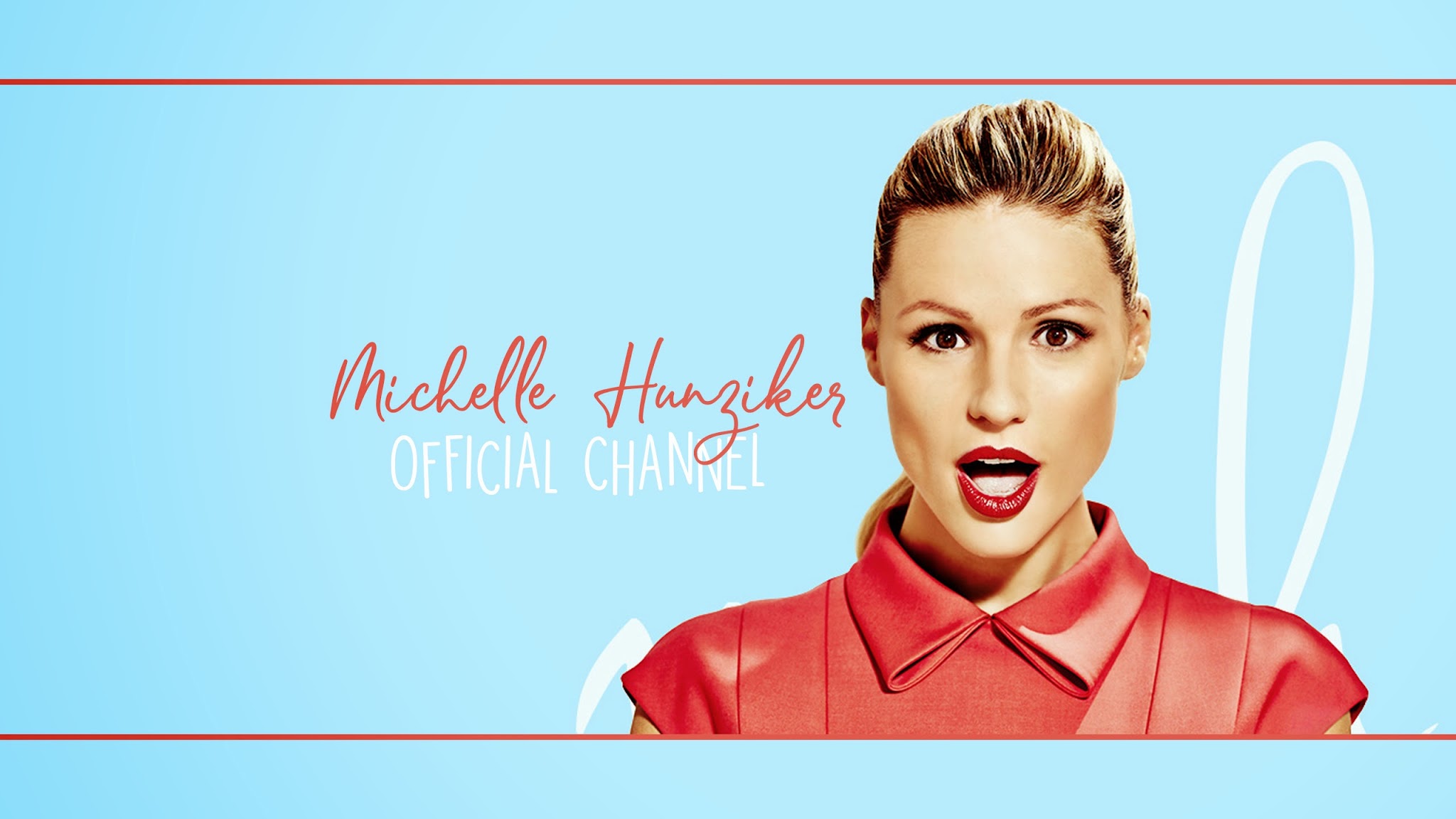 Michelle Hunziker YouTube banner