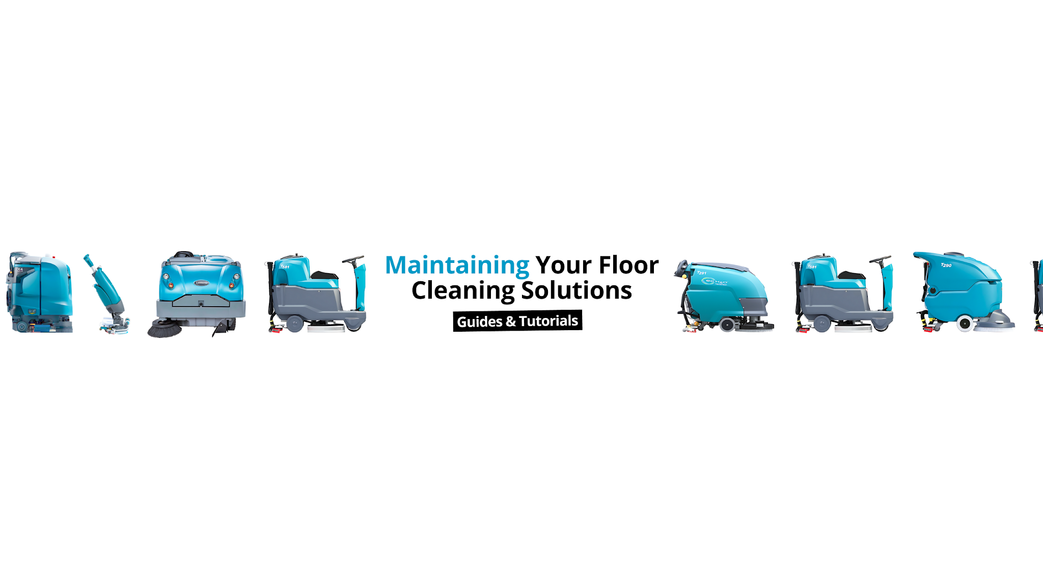 Tennant Equipment Insights YouTube banner