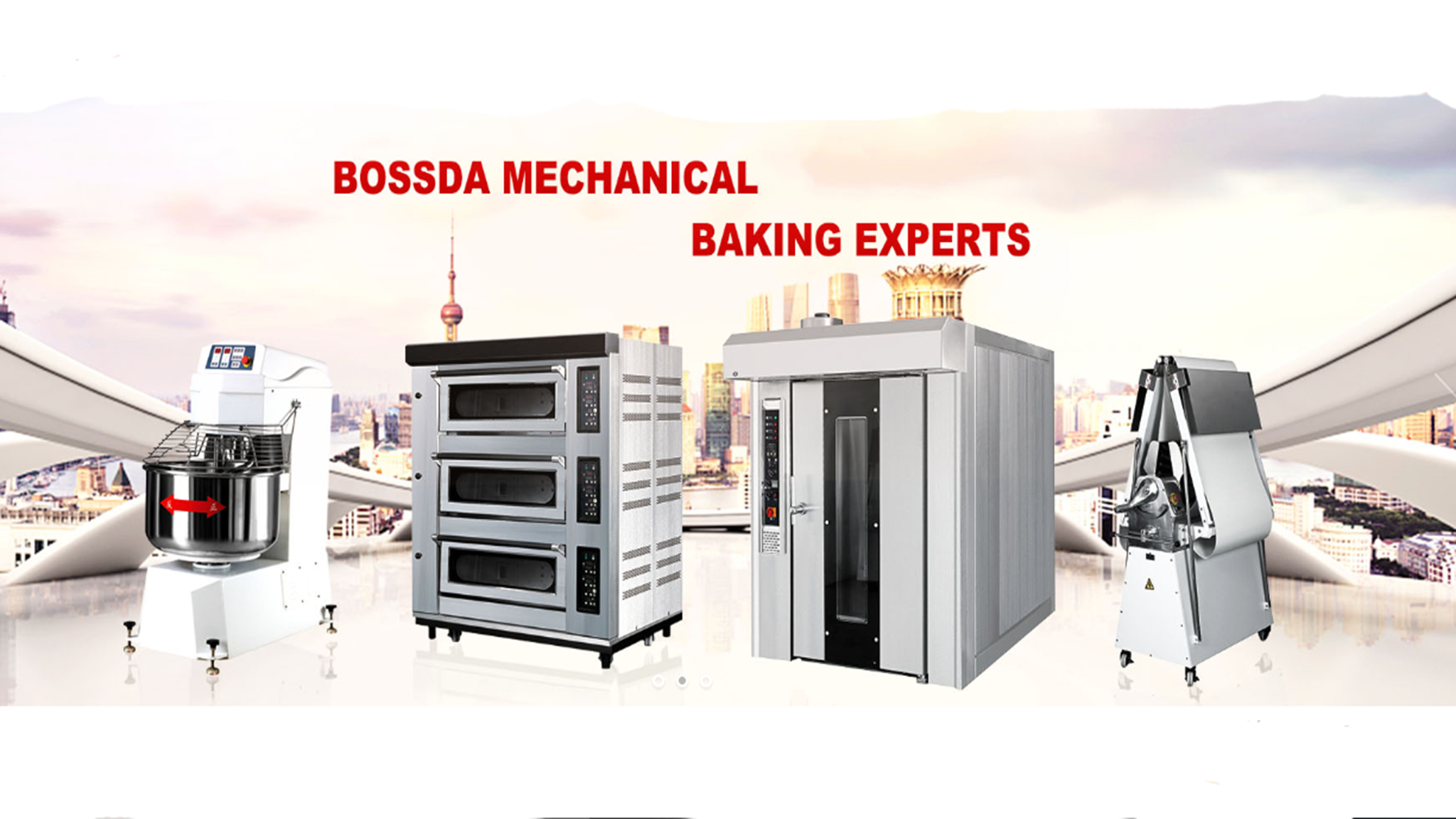 Guangzhou Bossda Mechanical Equipment Co., LTD. YouTube banner