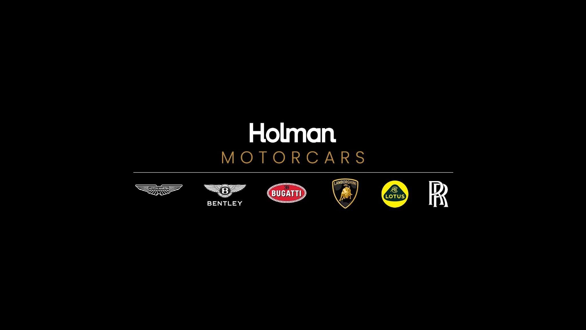 Holman Motorcars YouTube banner